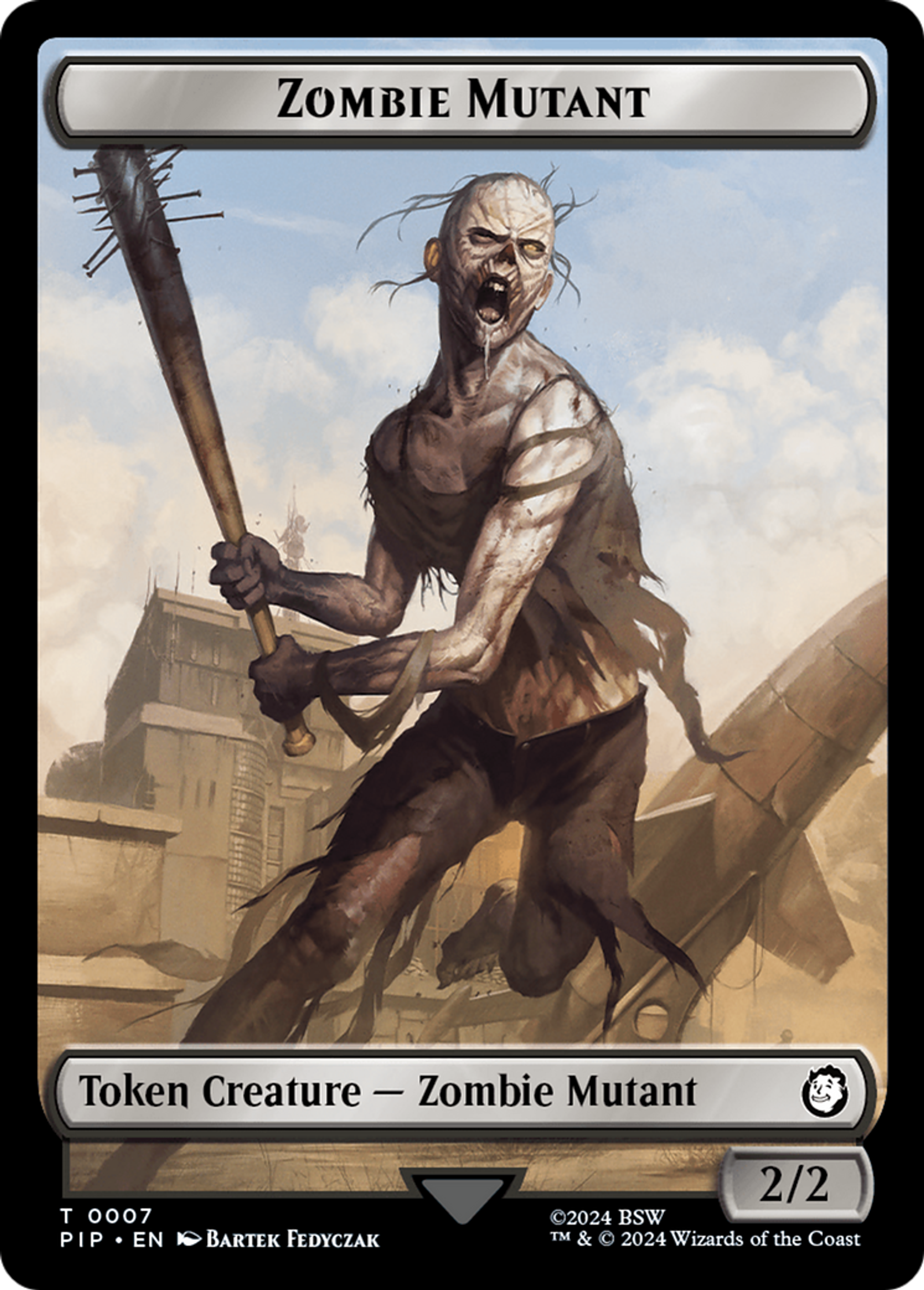 Zombie Mutant — Fallout — Magic: The Gathering