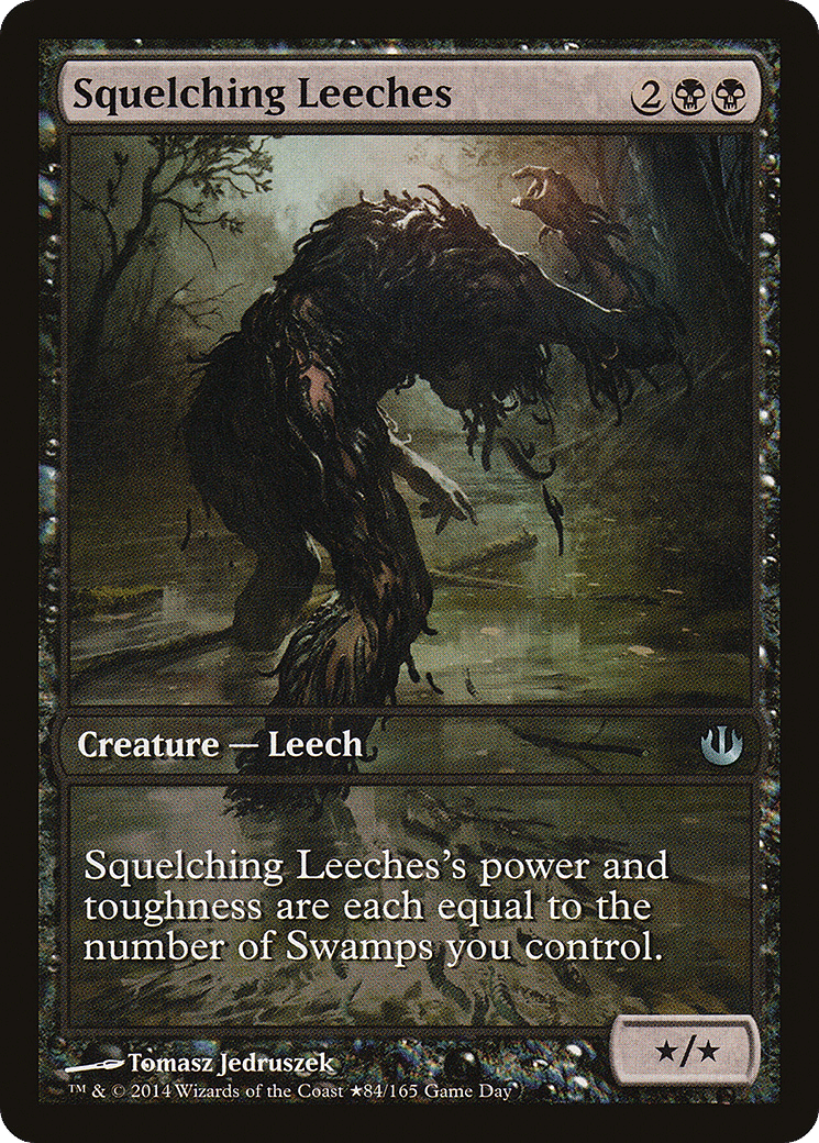 Squelching Leeches — Journey into Nyx Promos — Magic: The Gathering