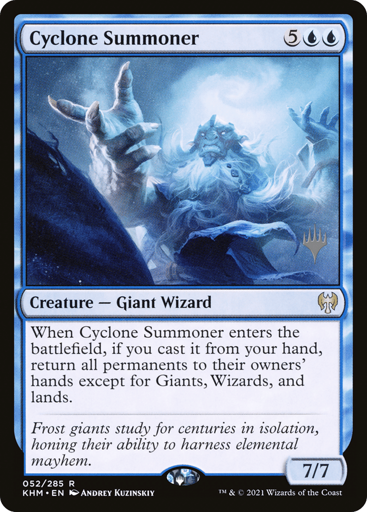 Cyclone Summoner — Kaldheim Promos — Magic: The Gathering