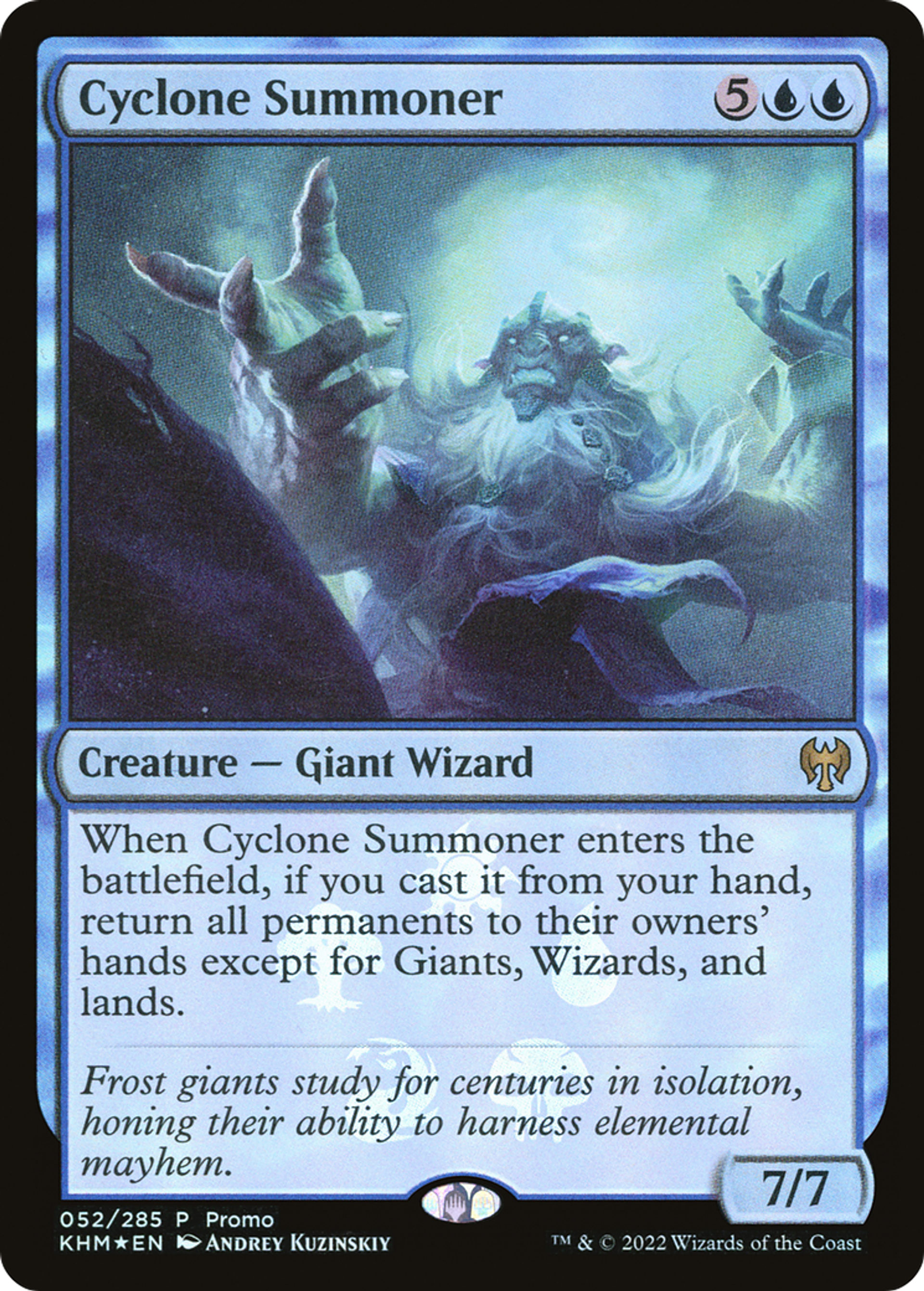 Cyclone Summoner — Kaldheim Promos — Magic: The Gathering