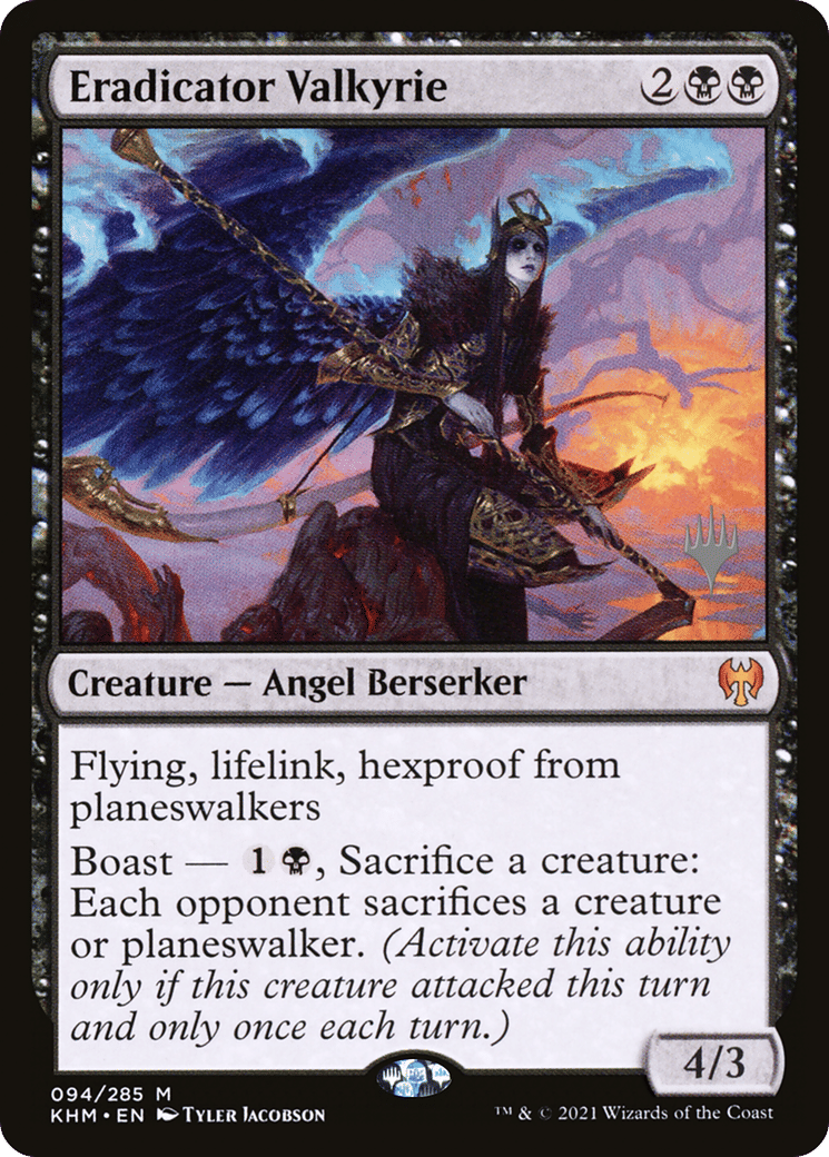 Eradicator Valkyrie — Kaldheim Promos — Magic: The Gathering