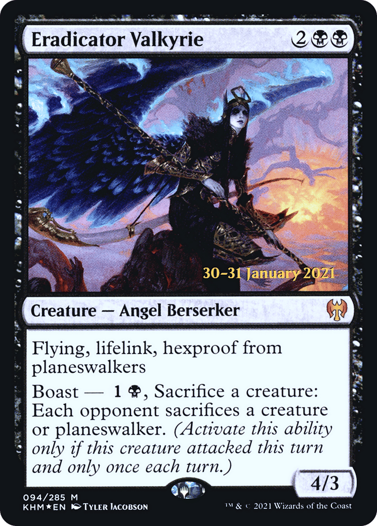 Eradicator Valkyrie — Kaldheim Promos — Magic: The Gathering