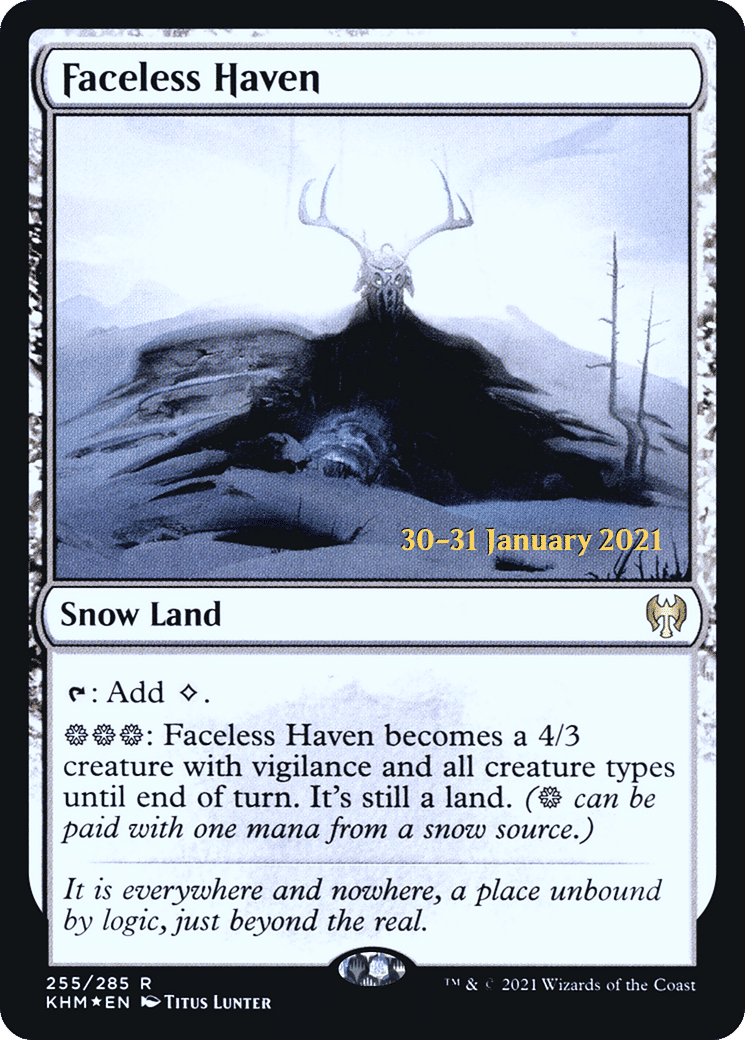 Faceless Haven — Kaldheim Promos — Magic: The Gathering