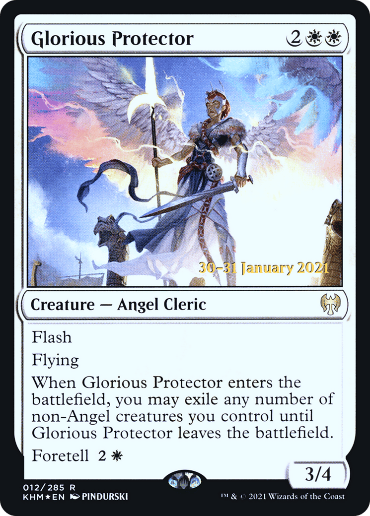 Glorious Protector — Kaldheim Promos — Magic: The Gathering