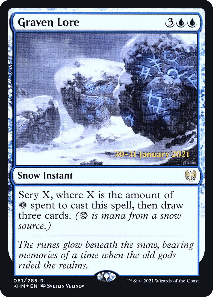 Graven Lore — Kaldheim Promos — Magic: The Gathering