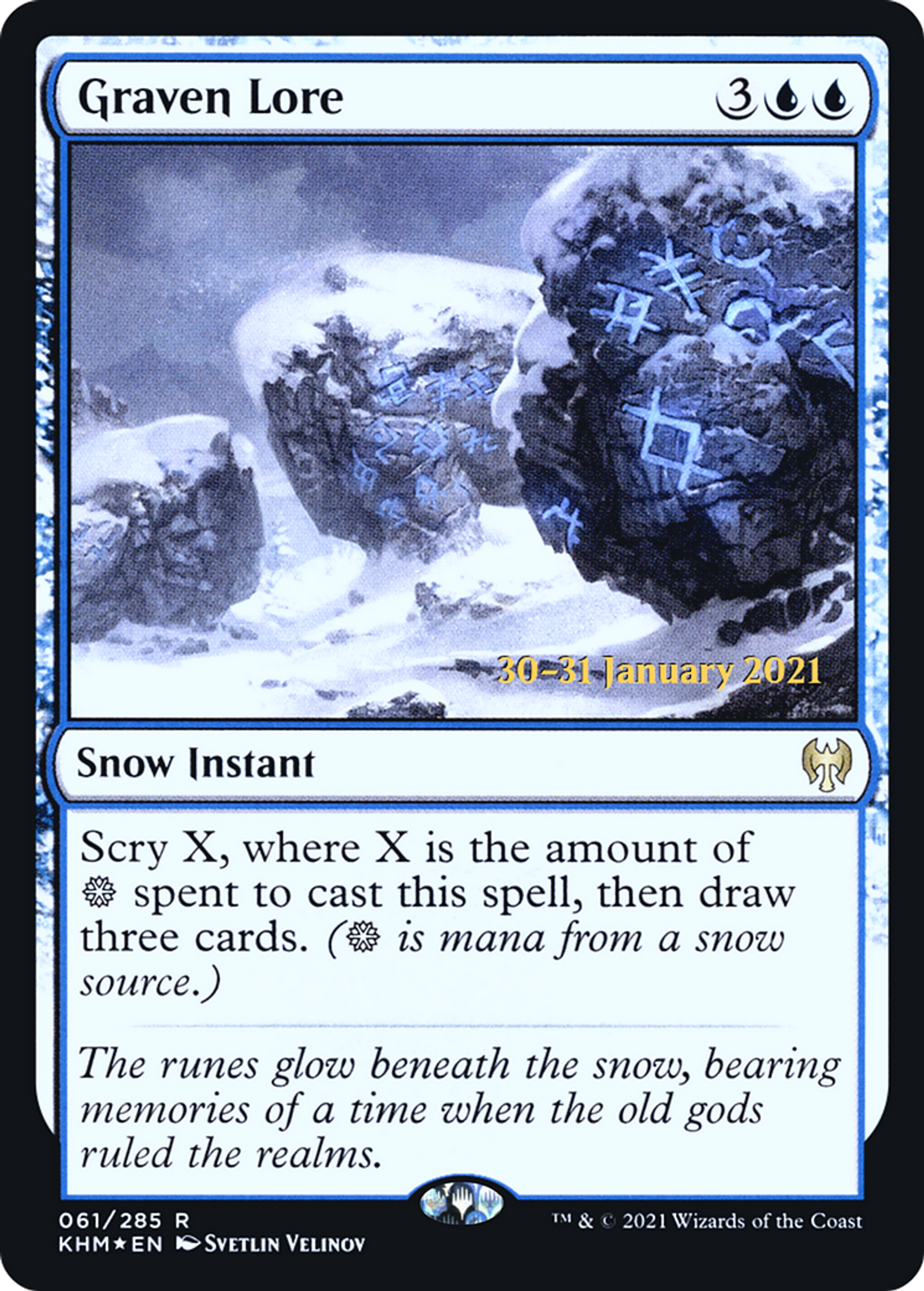 Graven Lore — Kaldheim Promos — Magic: The Gathering