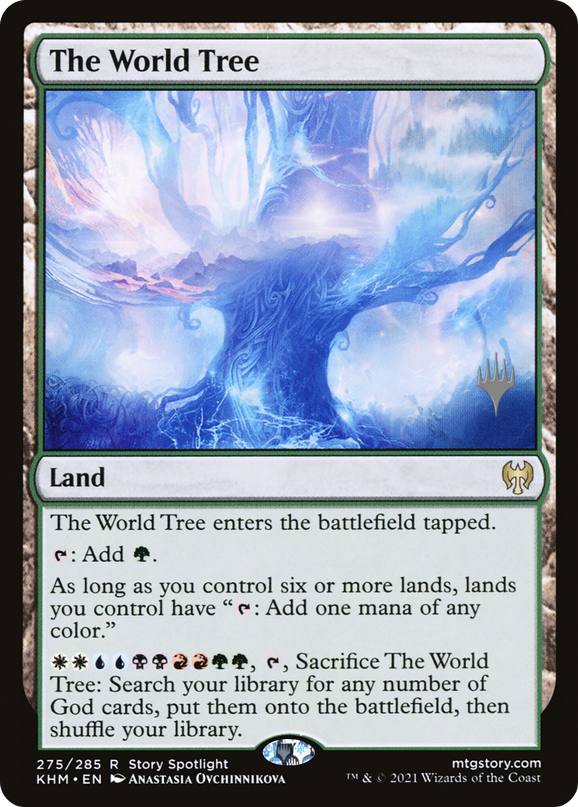 L'Arbre-monde — Kaldheim Promos — Magic: The Gathering