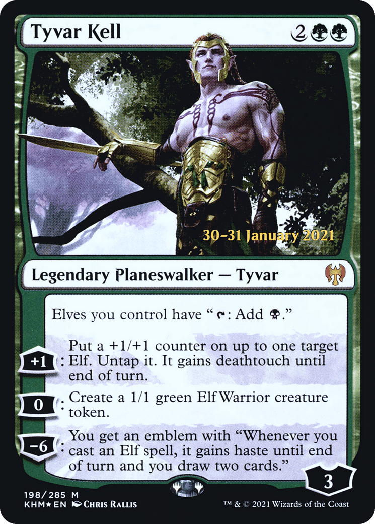 Tyvar Kell — Kaldheim Promos — Magic: The Gathering
