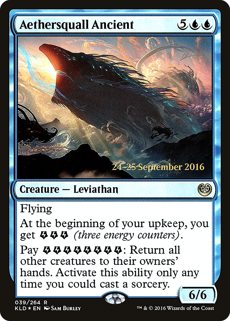 Aethersquall Ancient — Kaladesh Promos — Magic: The Gathering