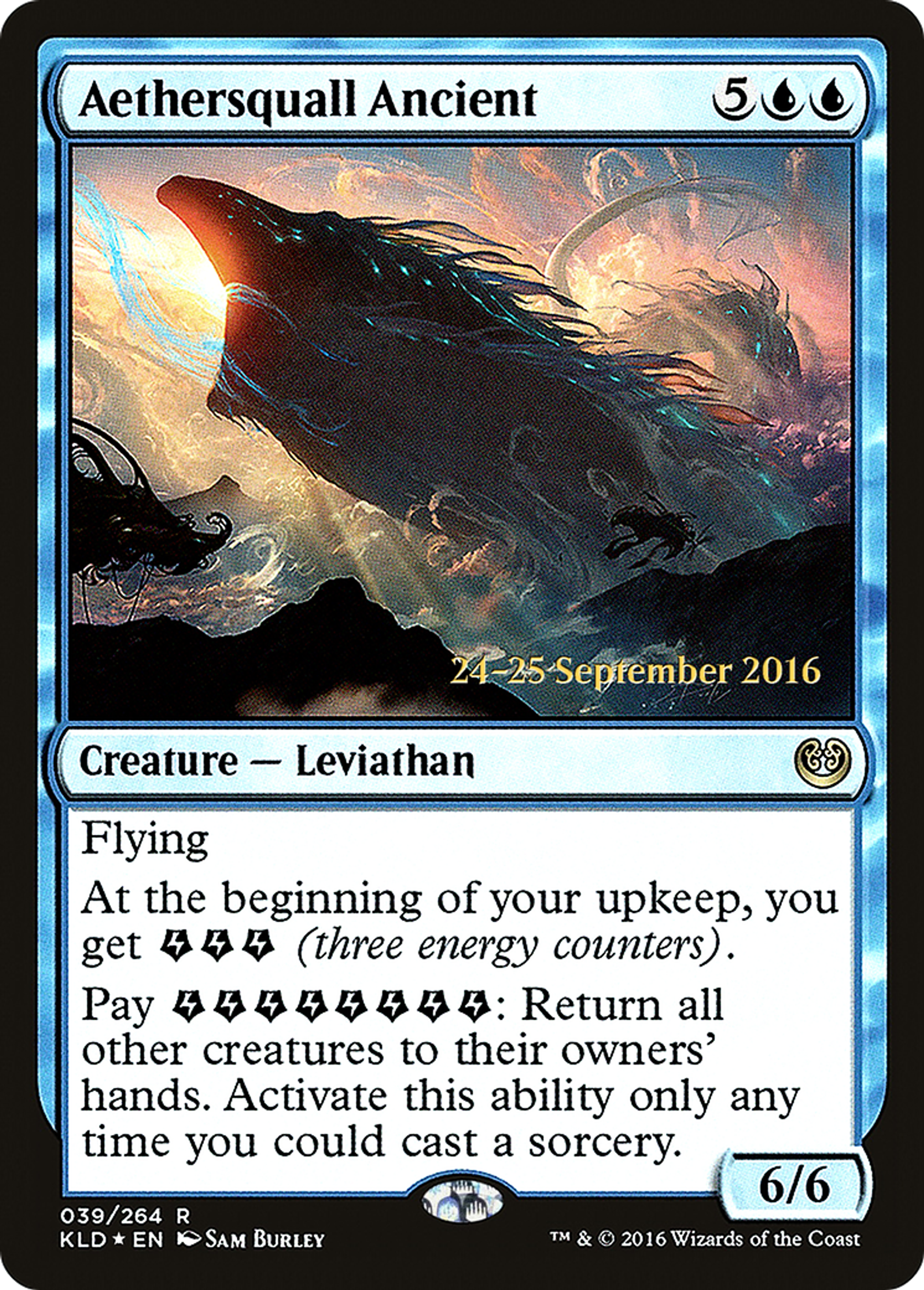 Aethersquall Ancient — Kaladesh Promos — Magic: The Gathering