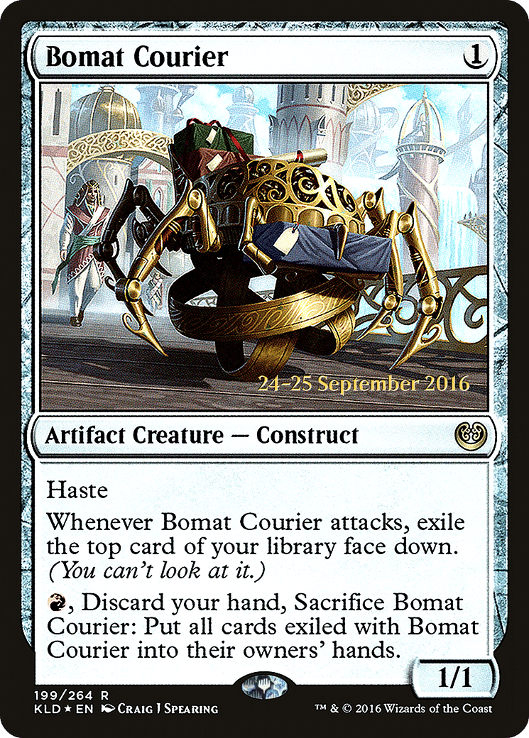Bomat Courier — Kaladesh Promos — Magic: The Gathering