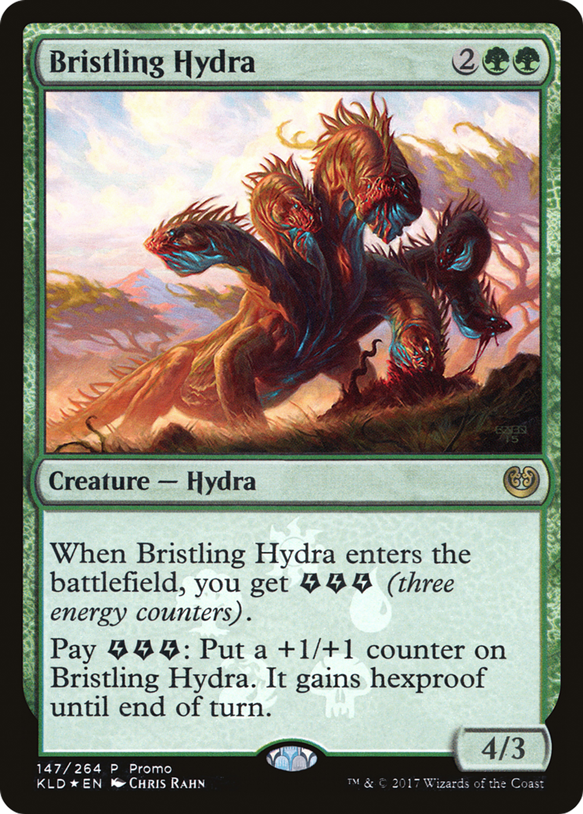 Bristling Hydra — Kaladesh Promos — Magic: The Gathering