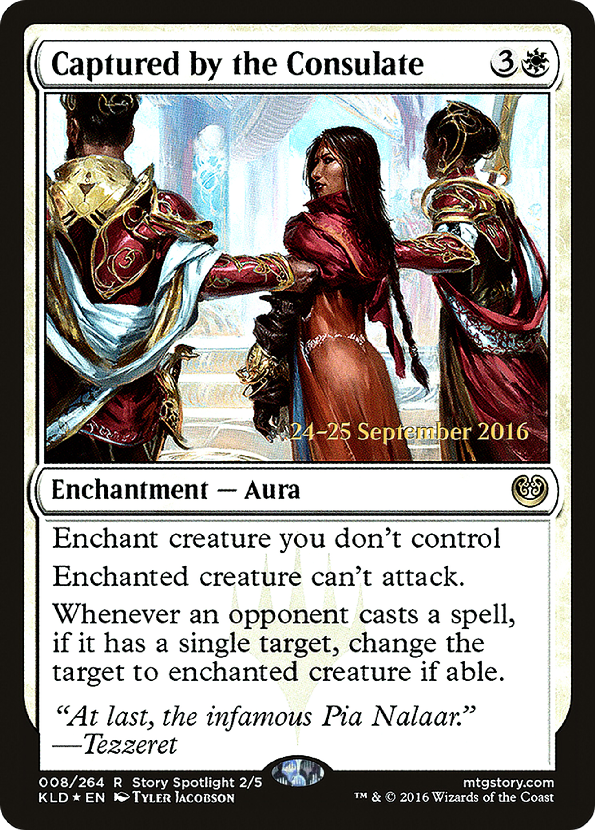 Captured by the Consulate — Kaladesh Promos — Magic: The Gathering