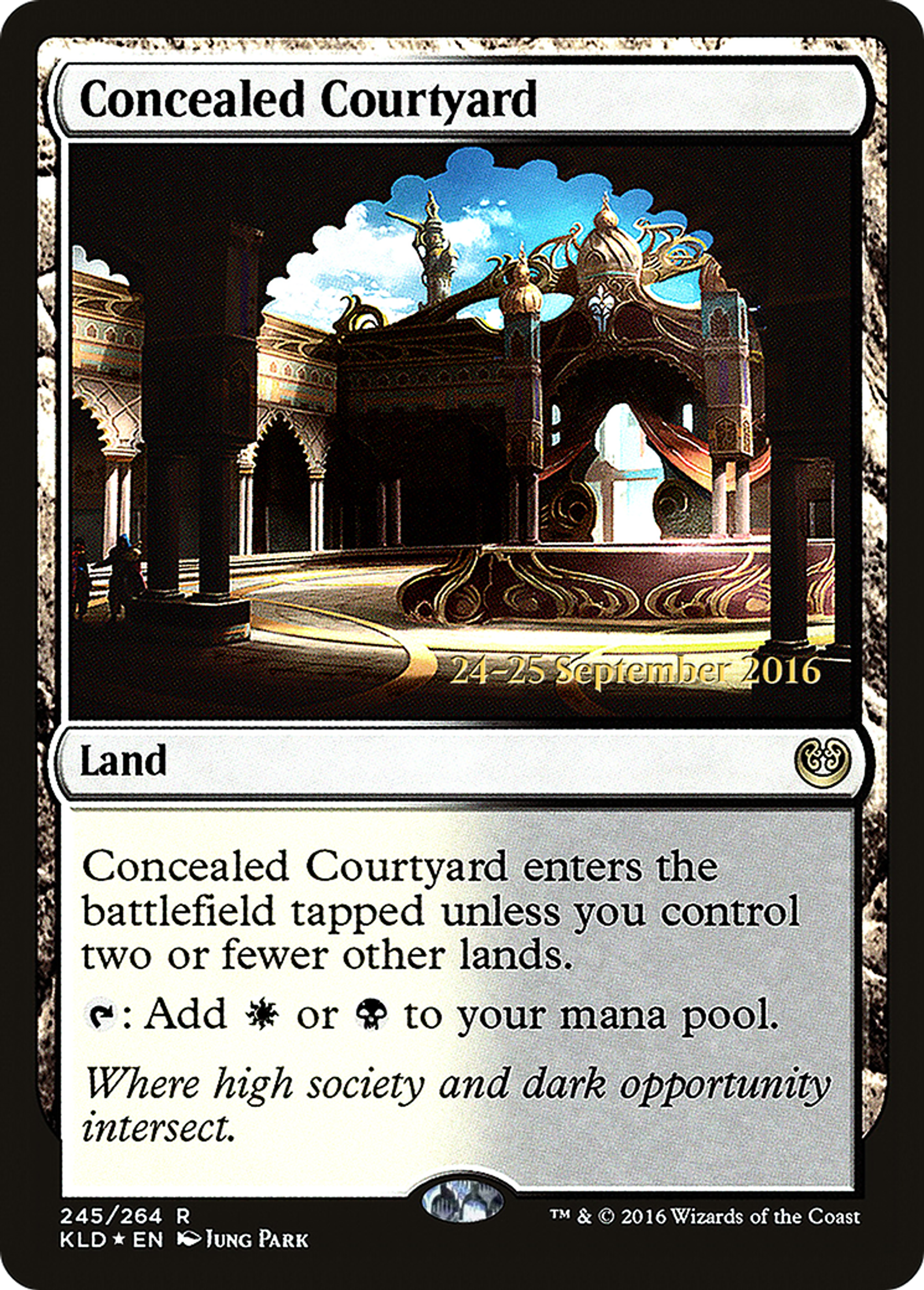 Concealed Courtyard — Kaladesh Promos — Magic: The Gathering