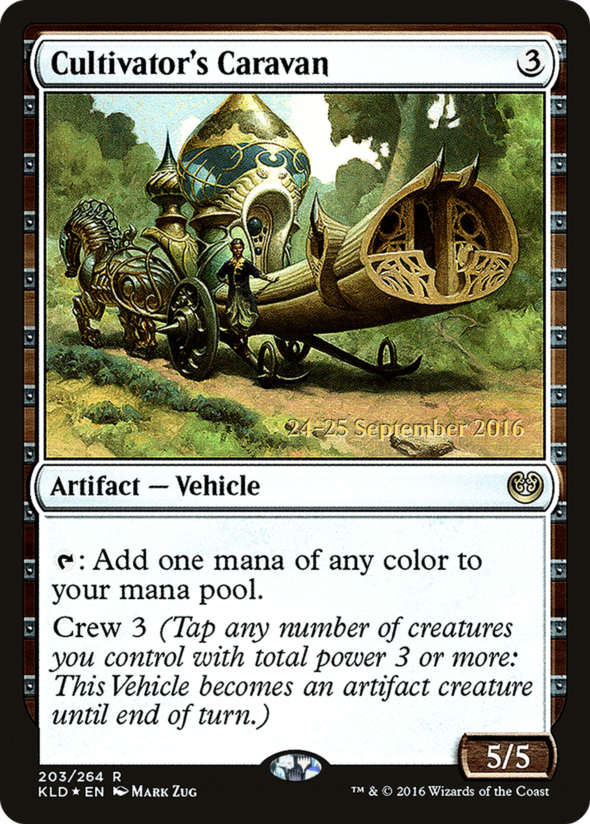 Cultivator's Caravan — Kaladesh Promos — Magic: The Gathering