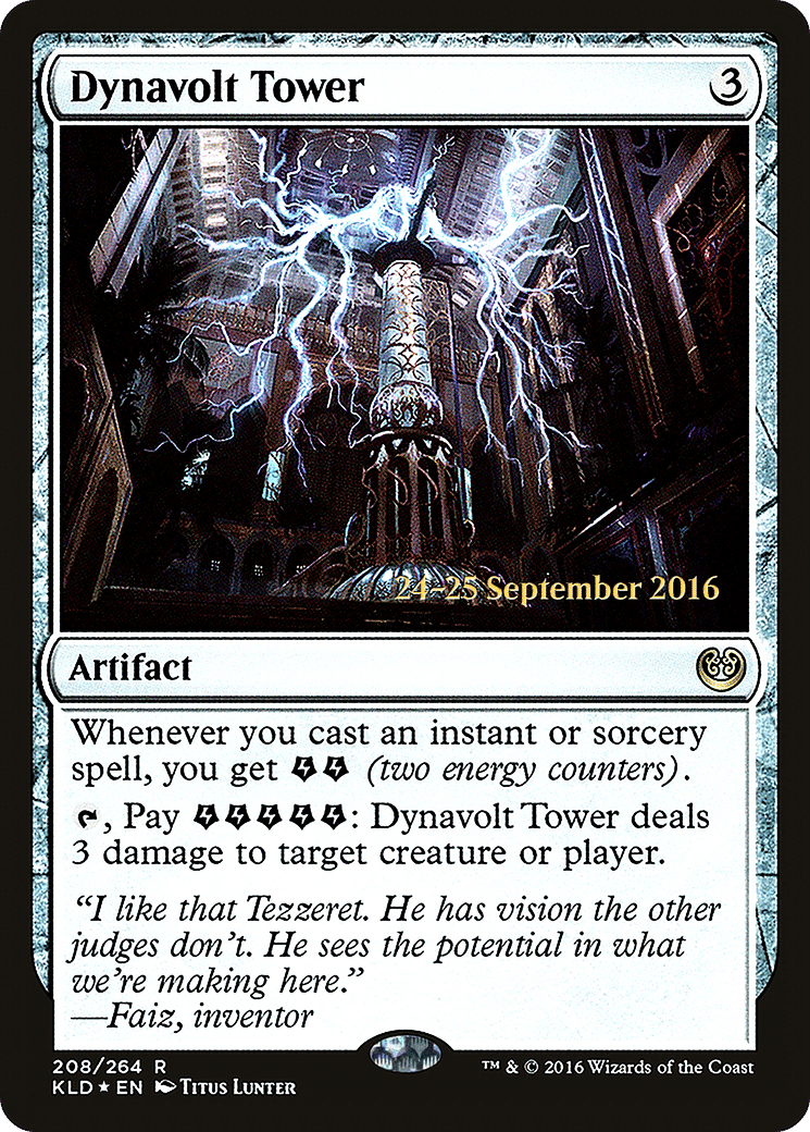 Dynavolt Tower — Kaladesh Promos — Magic: The Gathering