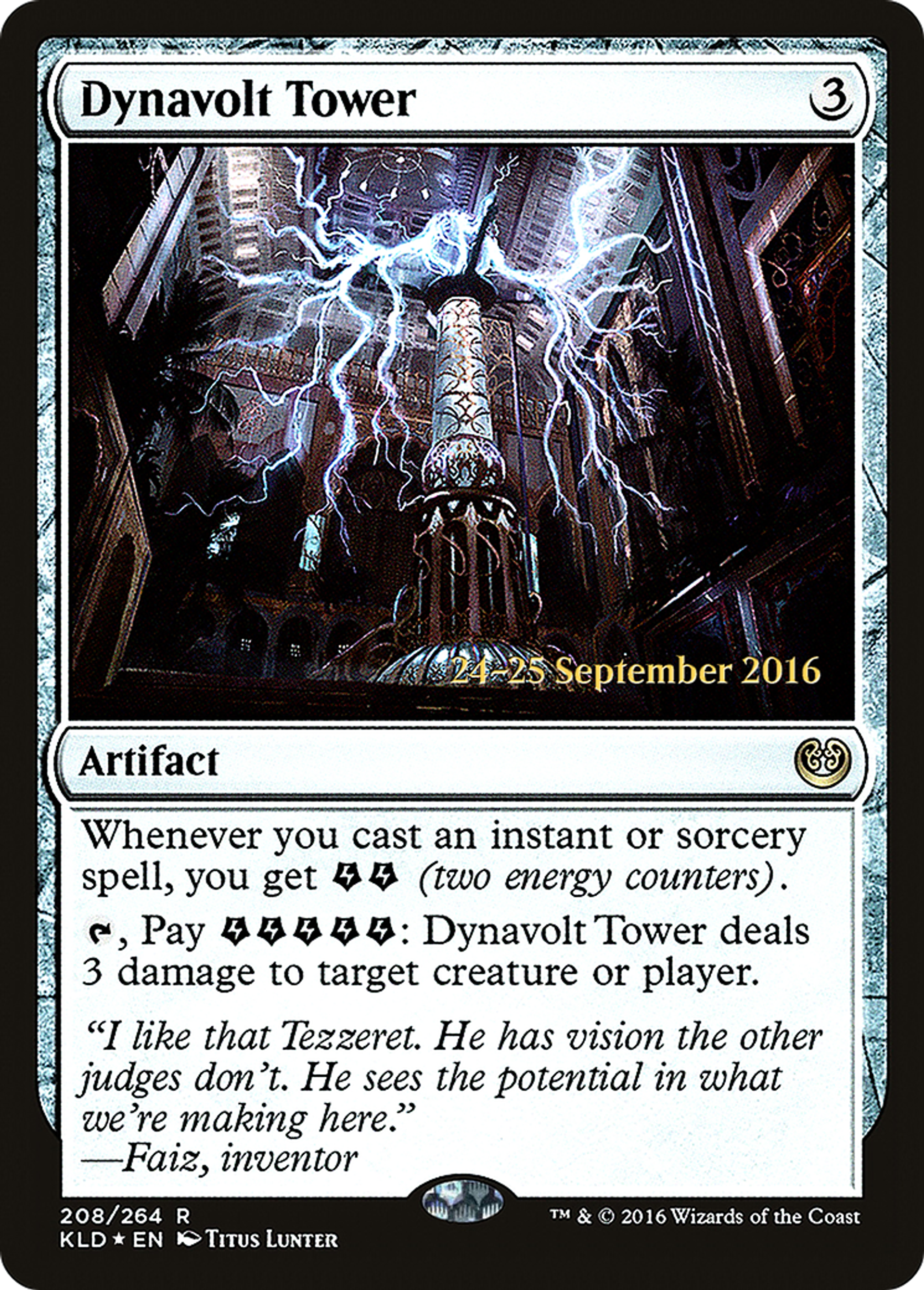 Dynavolt Tower — Kaladesh Promos — Magic: The Gathering