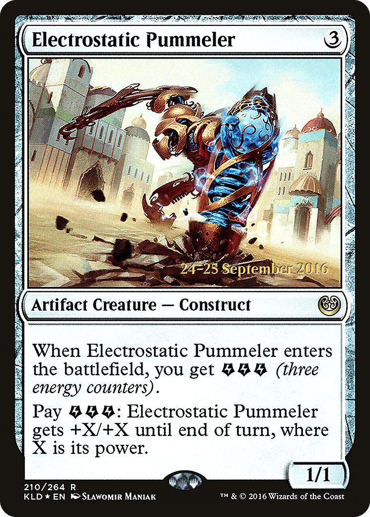 Electrostatic Pummeler — Kaladesh Promos — Magic: The Gathering