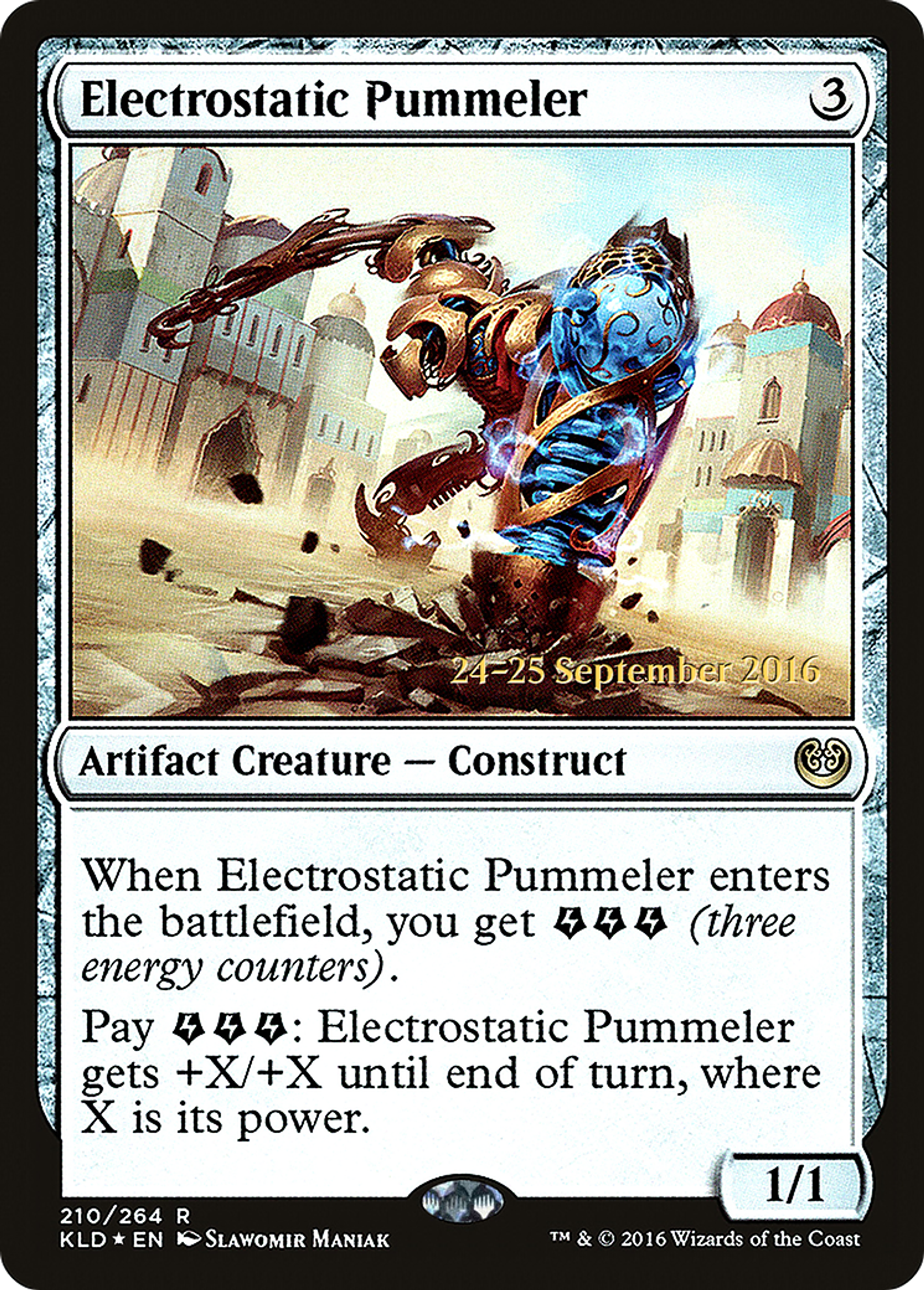 Electrostatic Pummeler — Kaladesh Promos — Magic: The Gathering