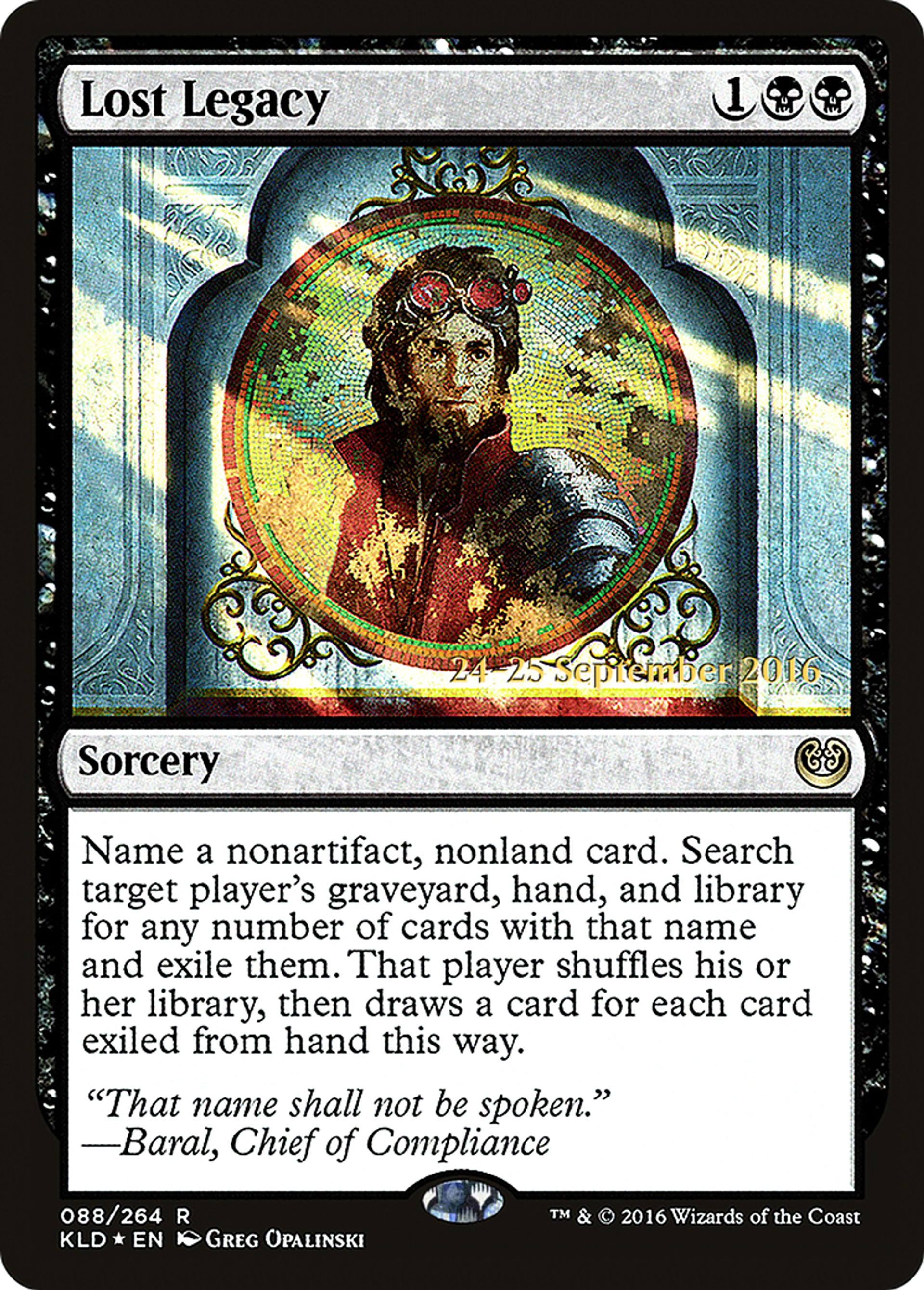 Lost Legacy — Kaladesh Promos — Magic: The Gathering