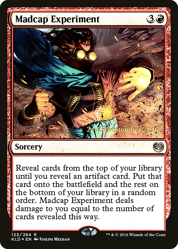 Madcap Experiment — Kaladesh Promos — Magic: The Gathering