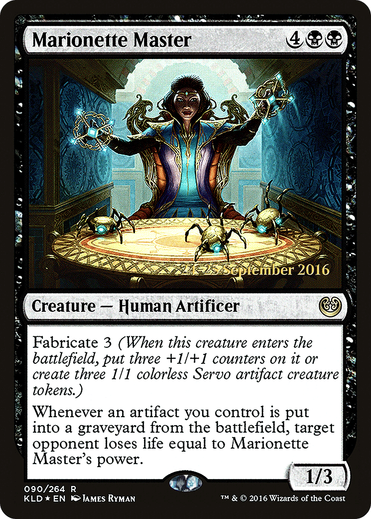 Marionette Master — Kaladesh Promos — Magic: The Gathering