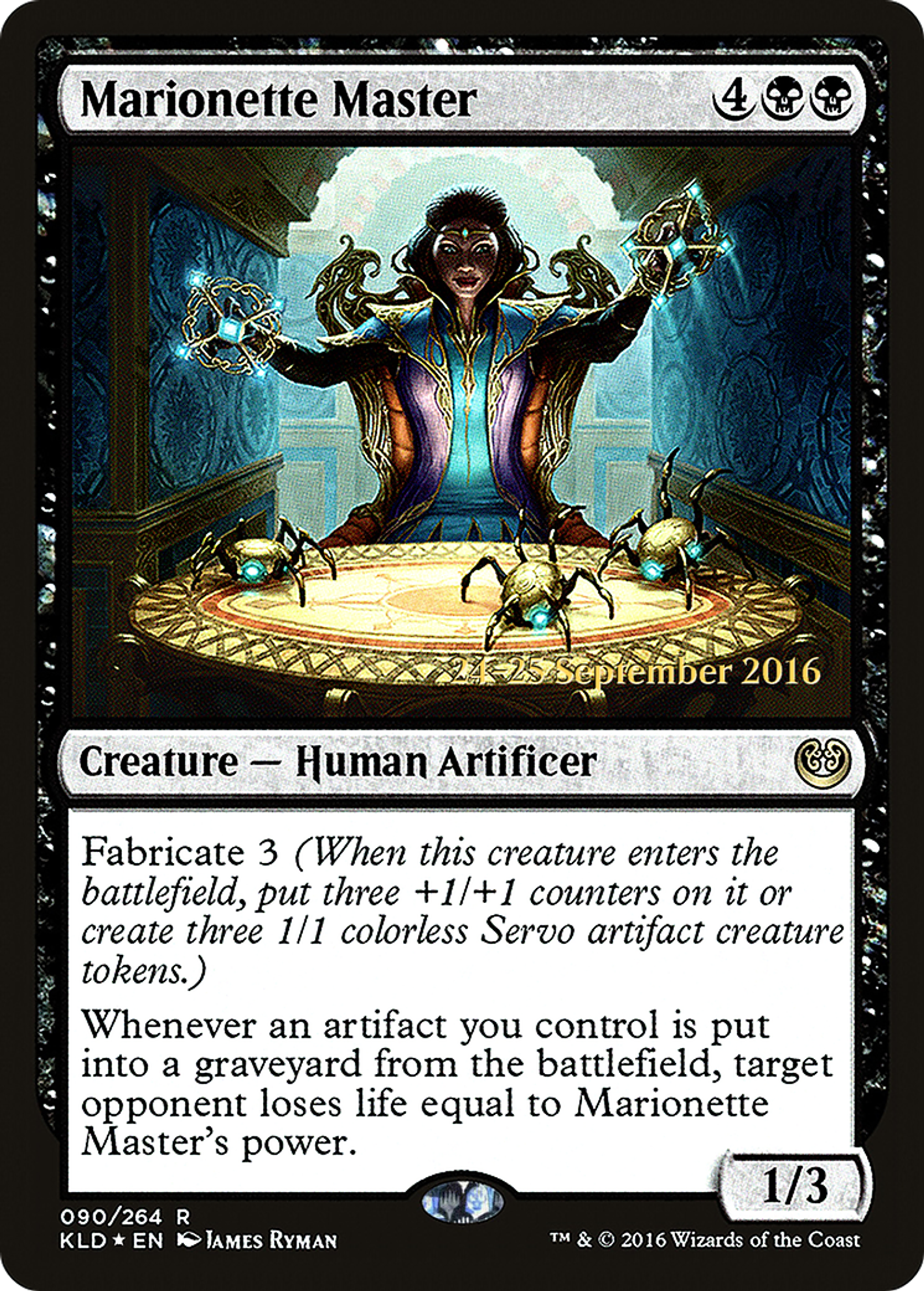 Marionette Master — Kaladesh Promos — Magic: The Gathering