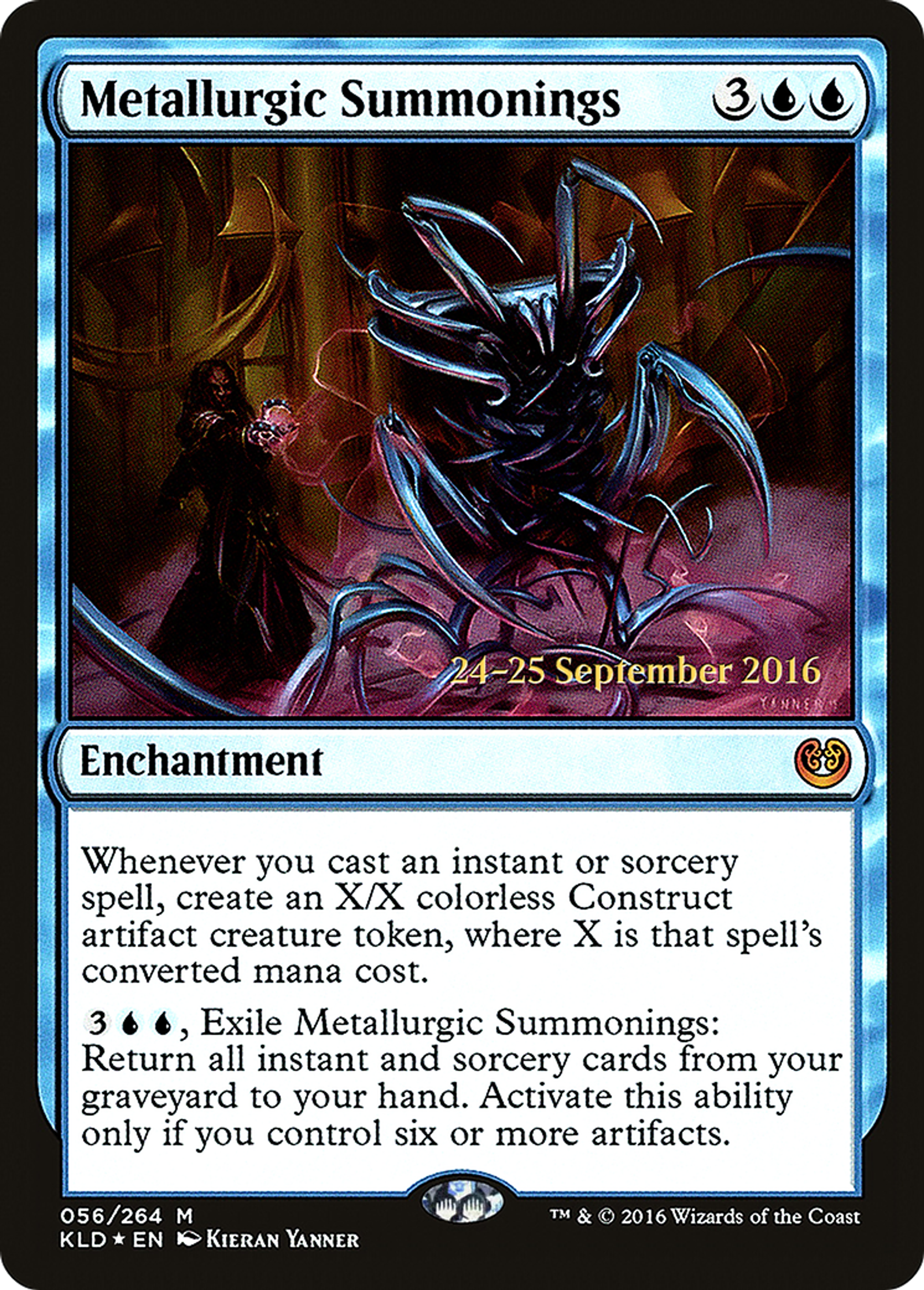 Metallurgic Summonings — Kaladesh Promos — Magic: The Gathering