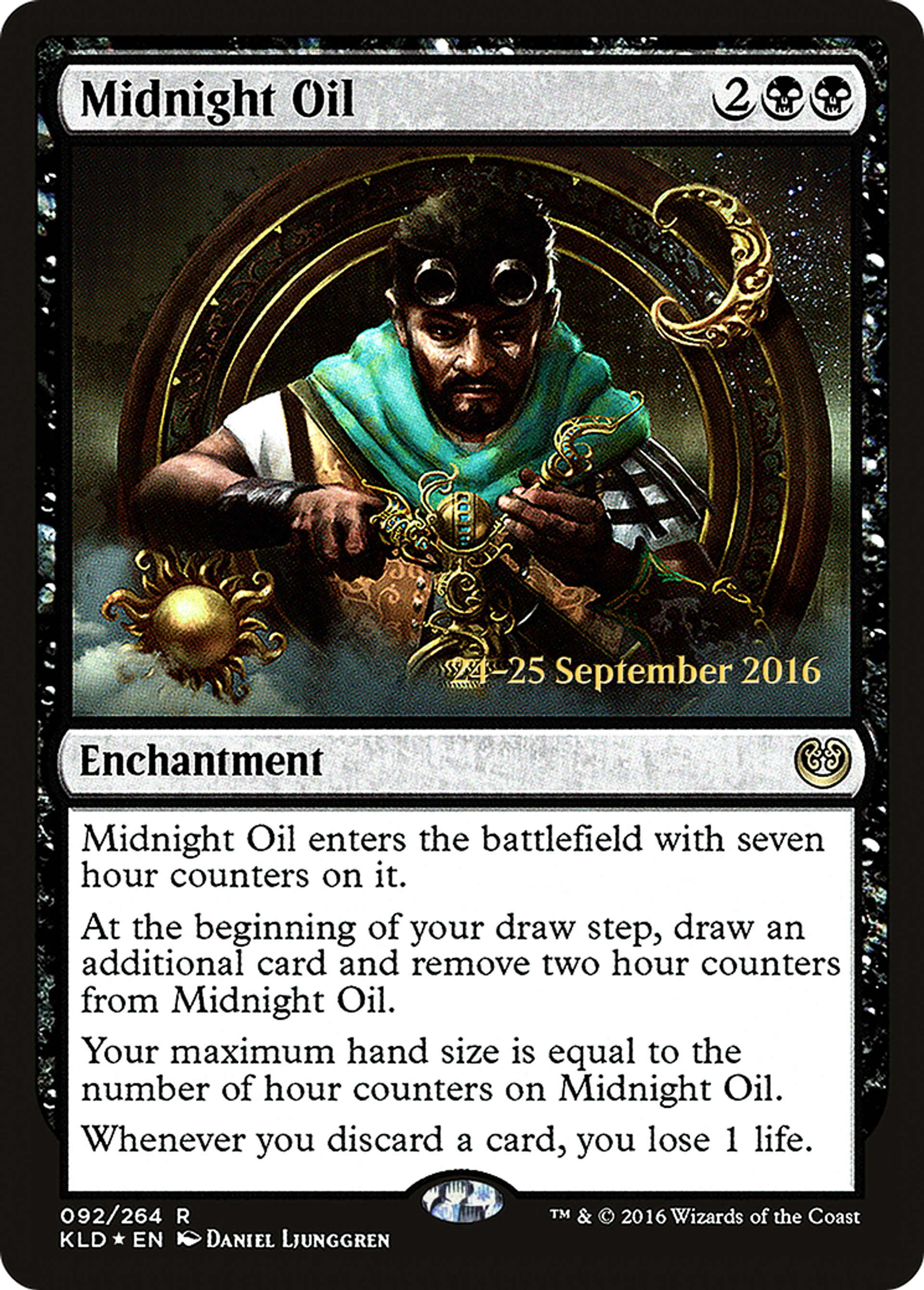 Midnight Oil — Kaladesh Promos — Magic: The Gathering