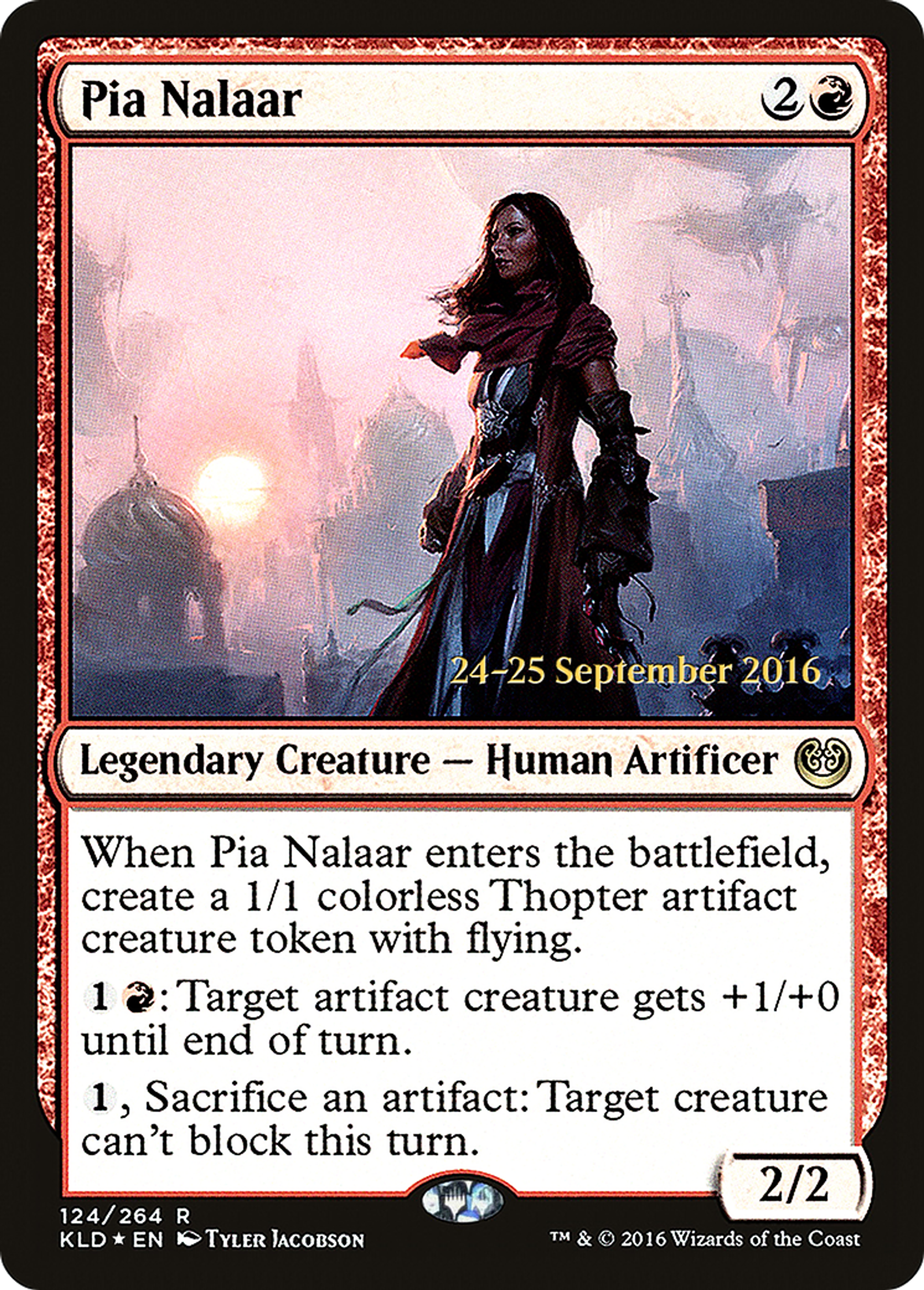 Pia Nalaar — Kaladesh Promos — Magic: The Gathering