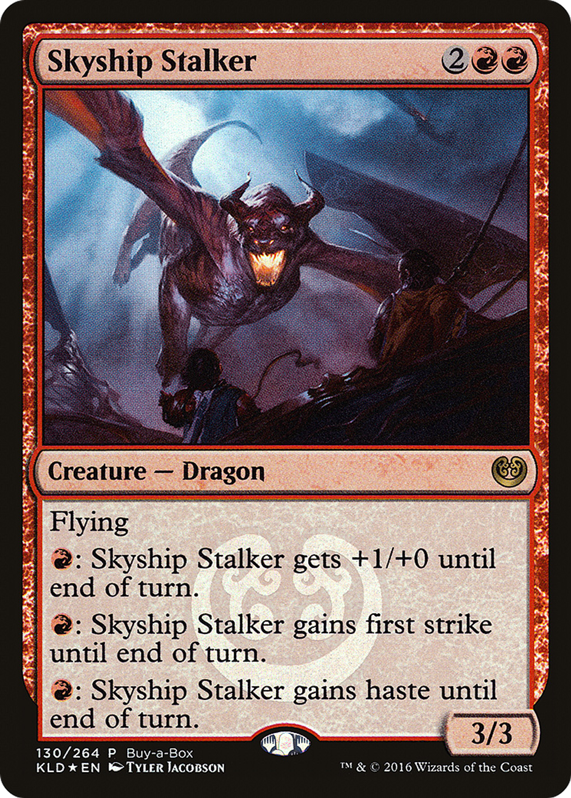 Skyship Stalker — Kaladesh Promos — Magic: The Gathering