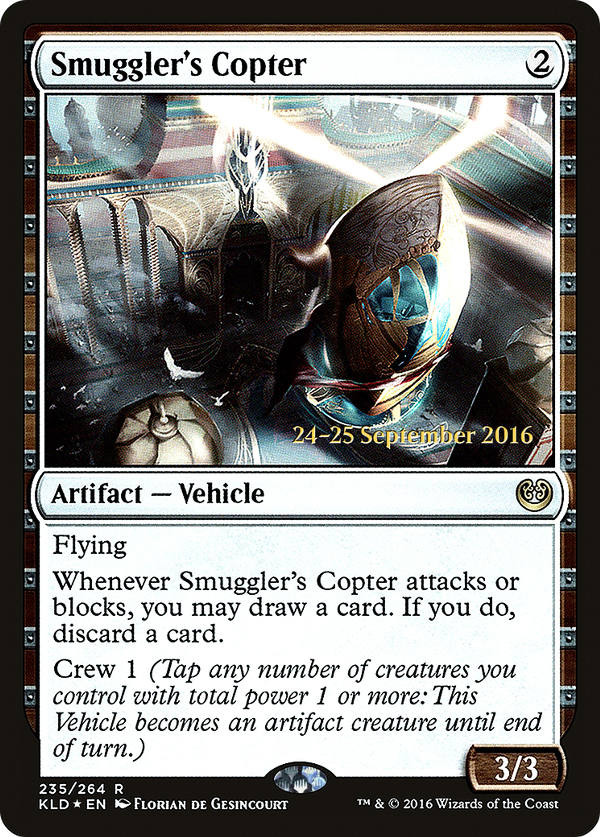 Smuggler's Copter — Kaladesh Promos — Magic: The Gathering