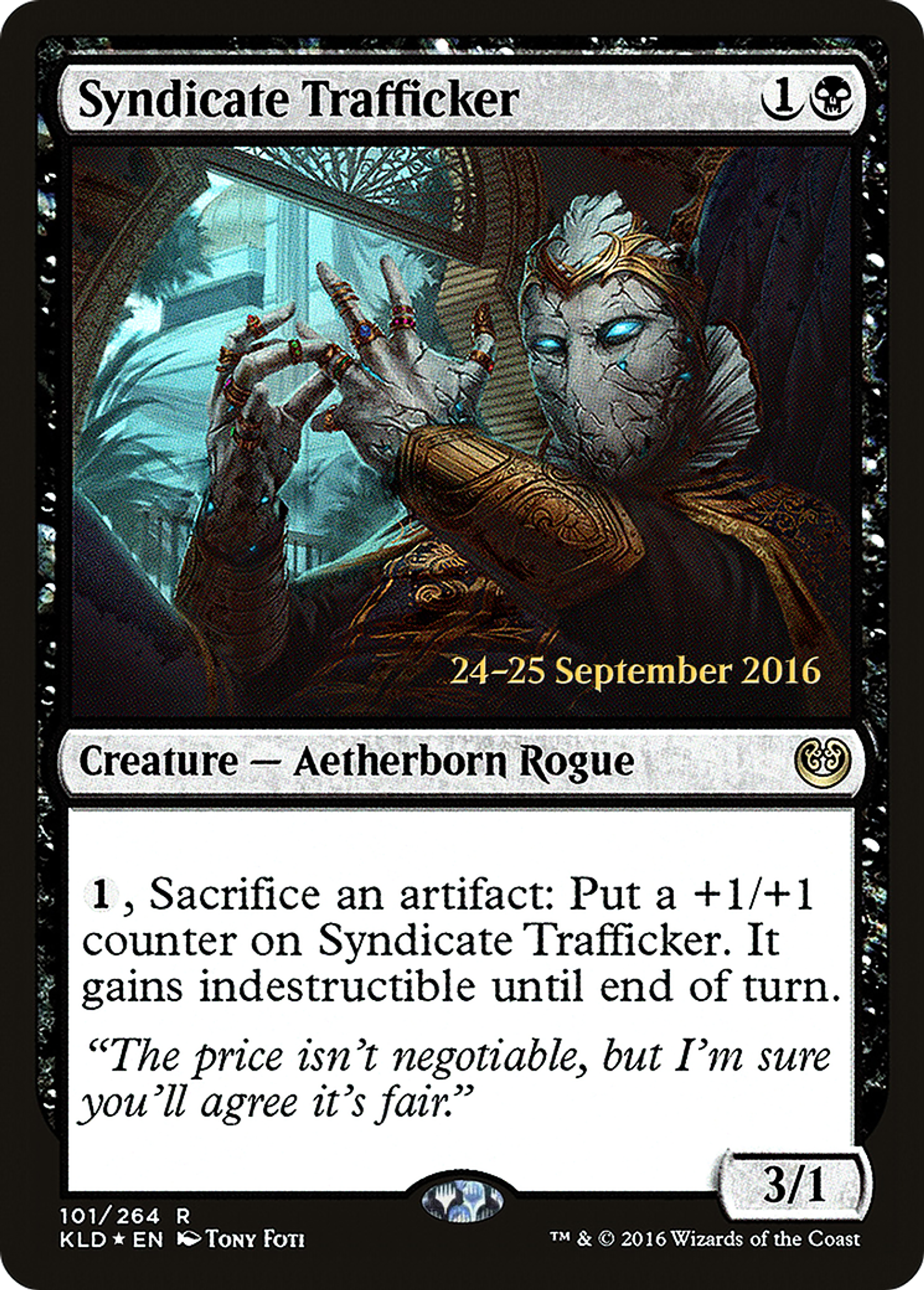 Syndicate Trafficker — Kaladesh Promos — Magic: The Gathering