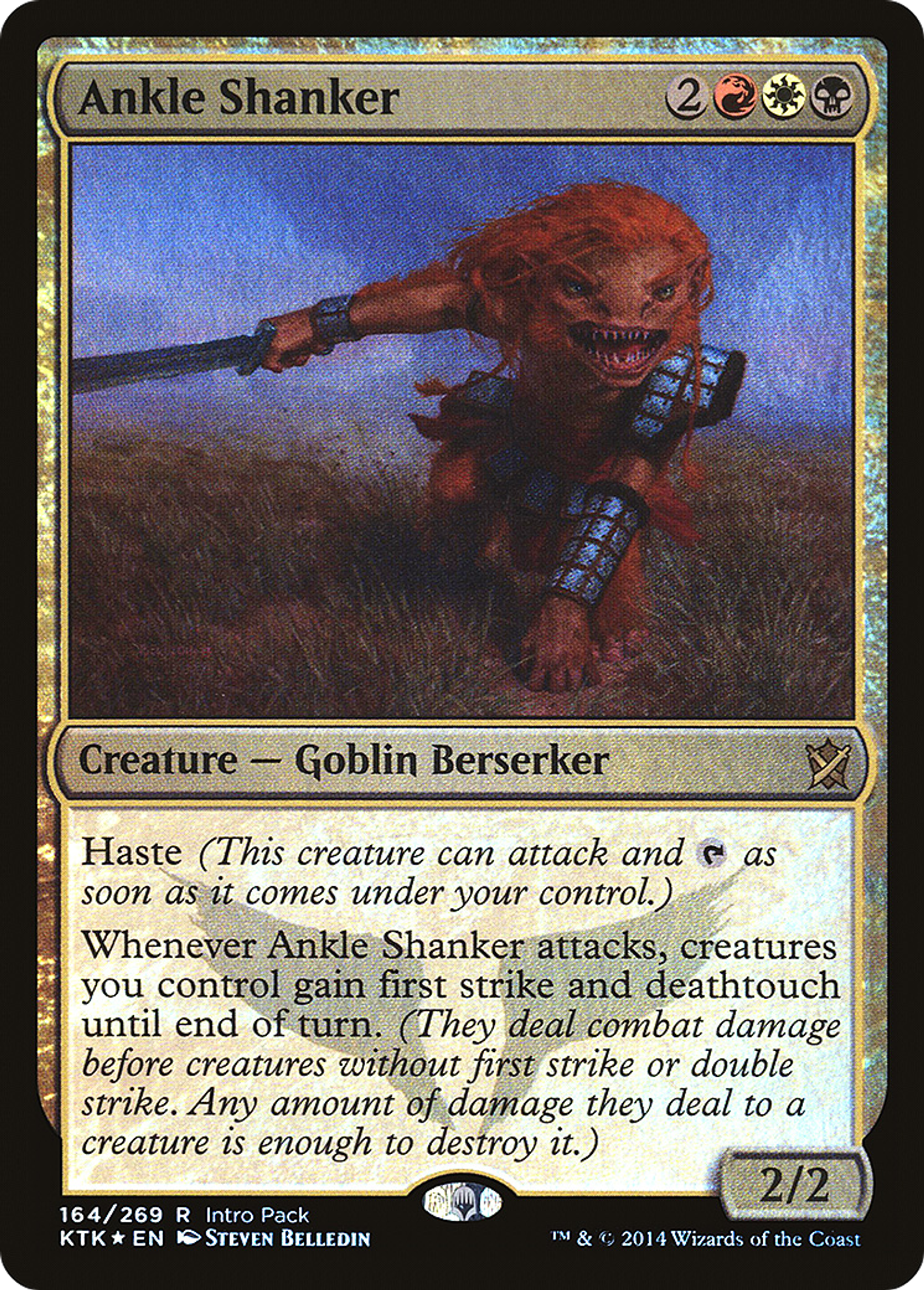 Ankle Shanker — Khans of Tarkir Promos — Magic: The Gathering