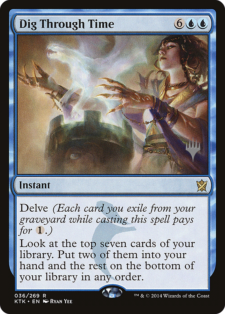 Dig Through Time — Khans of Tarkir Promos — Magic: The Gathering