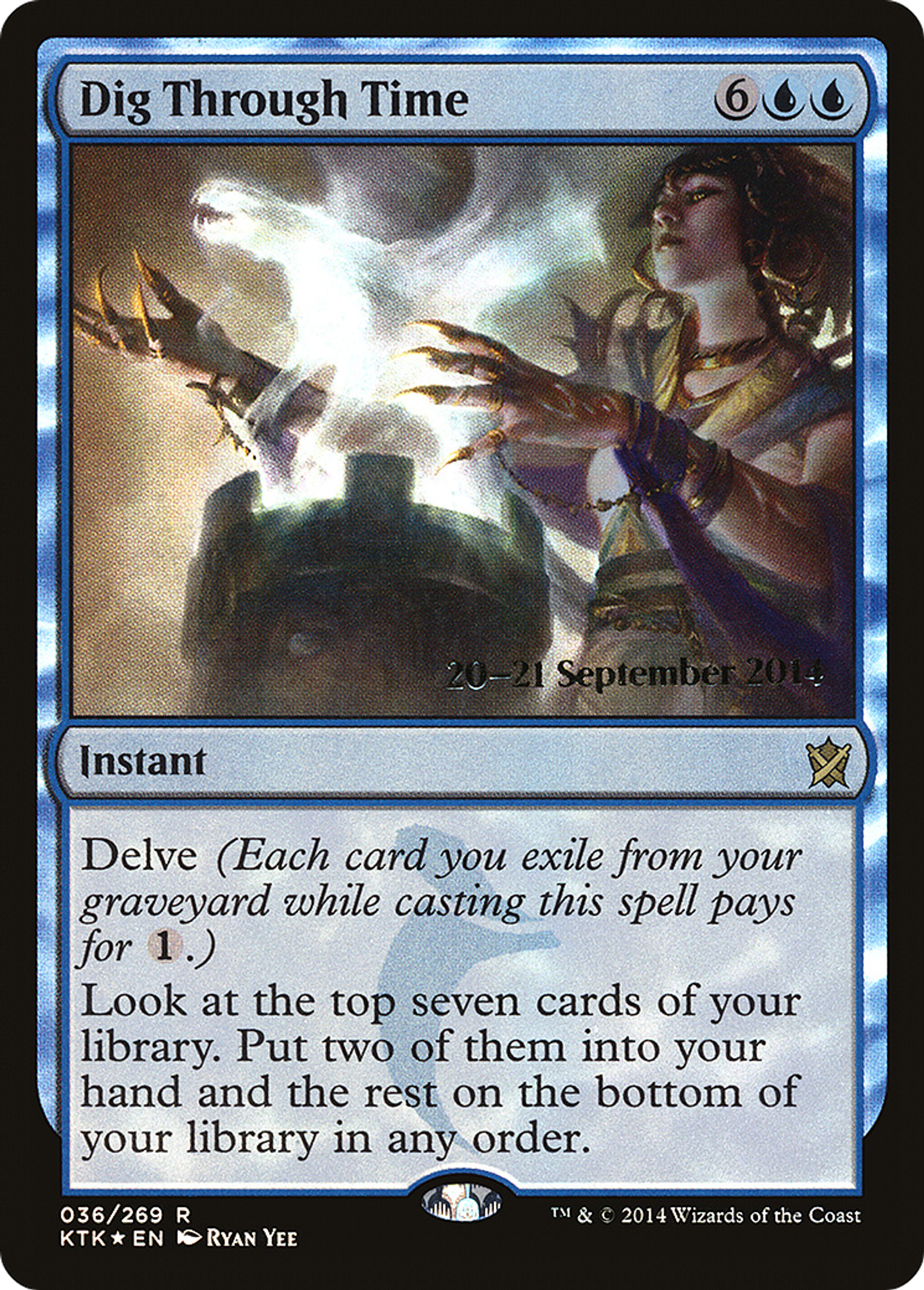 Dig Through Time — Khans of Tarkir Promos — Magic: The Gathering