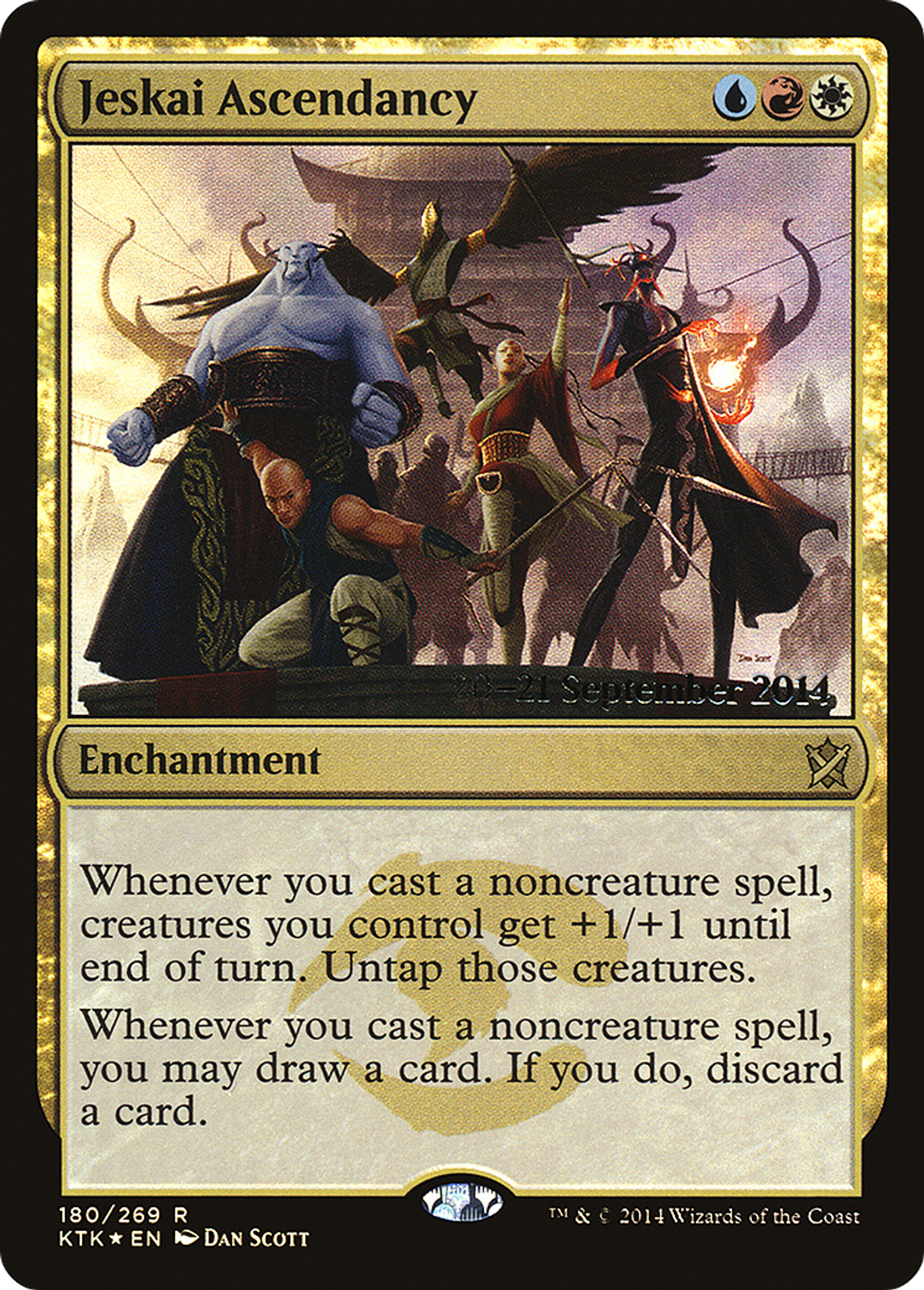 Jeskai Ascendancy — Khans of Tarkir Promos — Magic: The Gathering