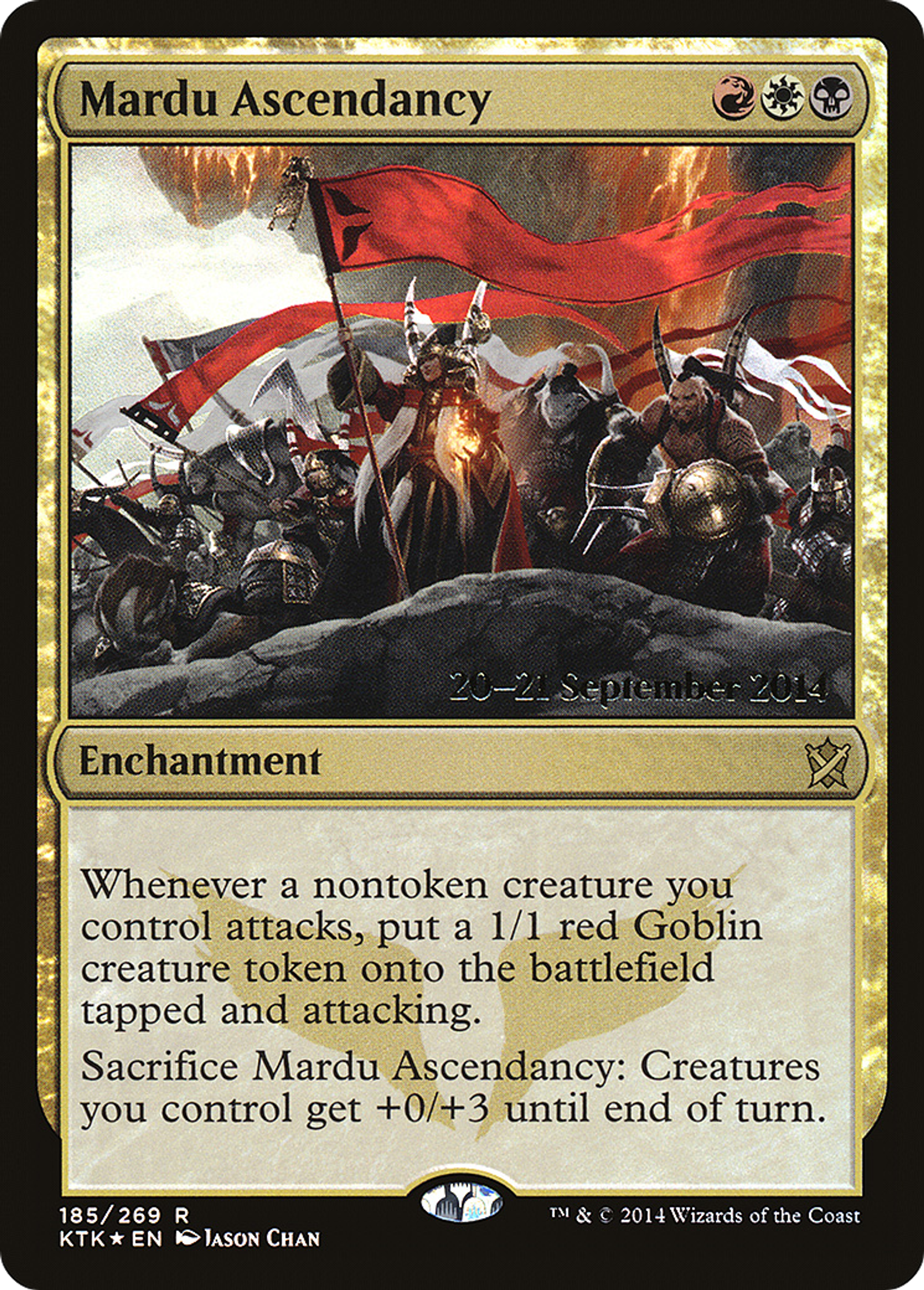 Mardu Ascendancy — Khans of Tarkir Promos — Magic: The Gathering