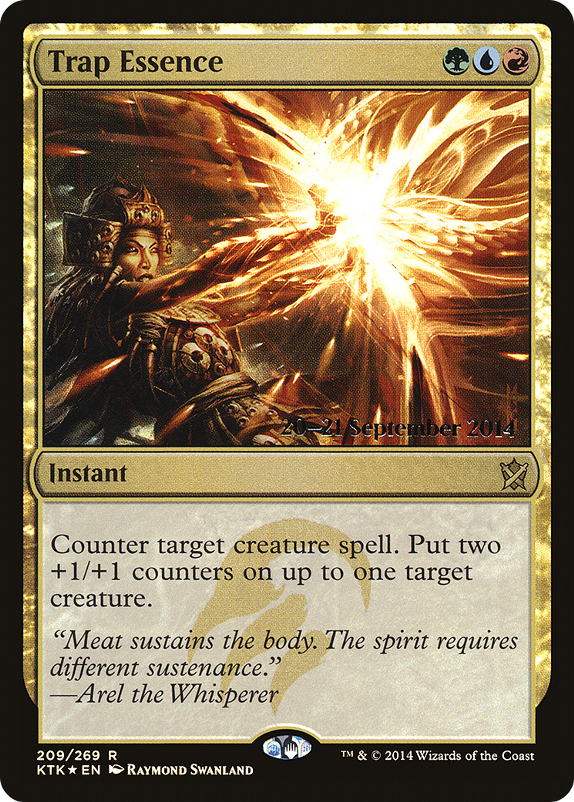 Trap Essence — Khans of Tarkir Promos — Magic: The Gathering