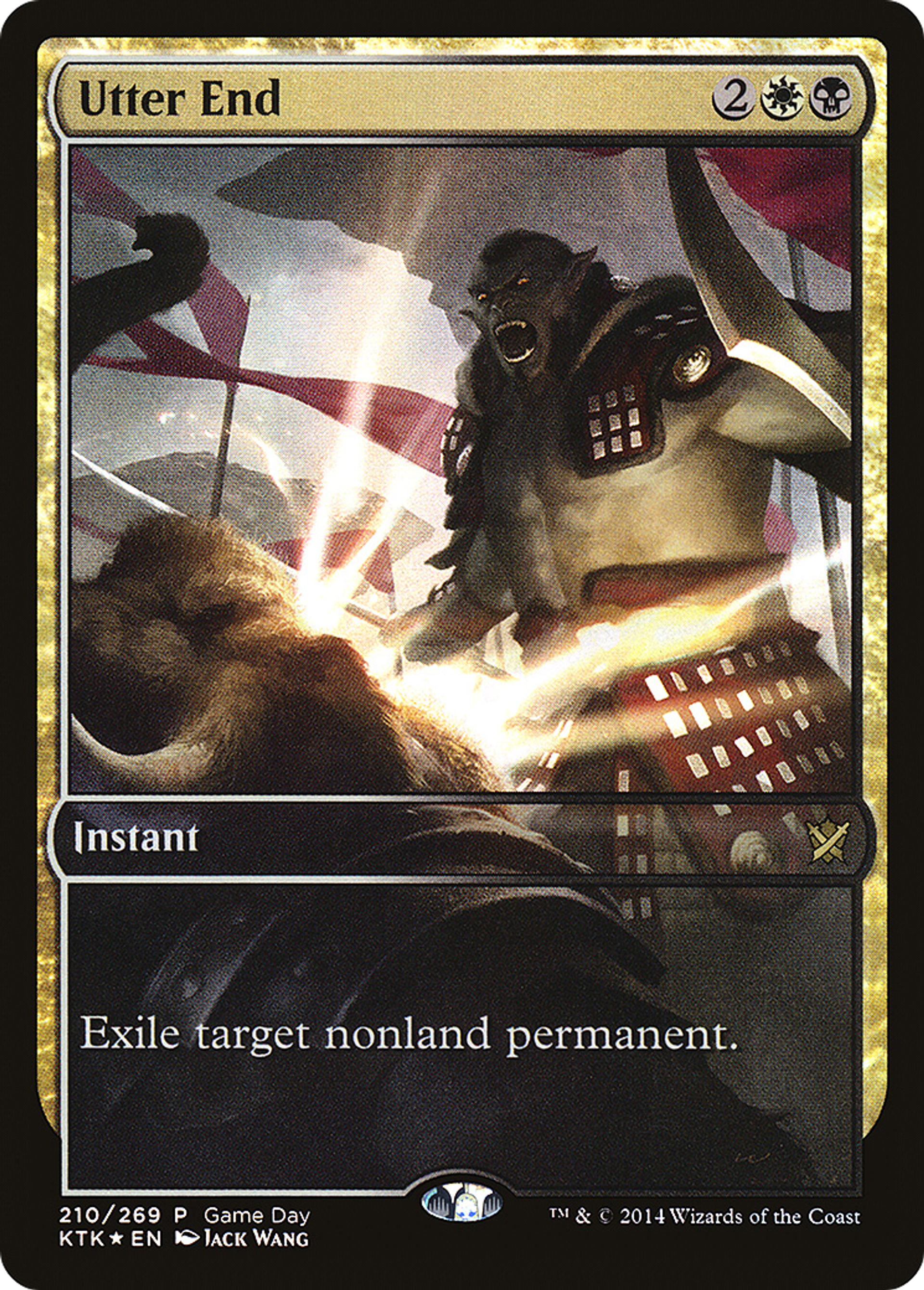 Utter End — Khans of Tarkir Promos — Magic: The Gathering