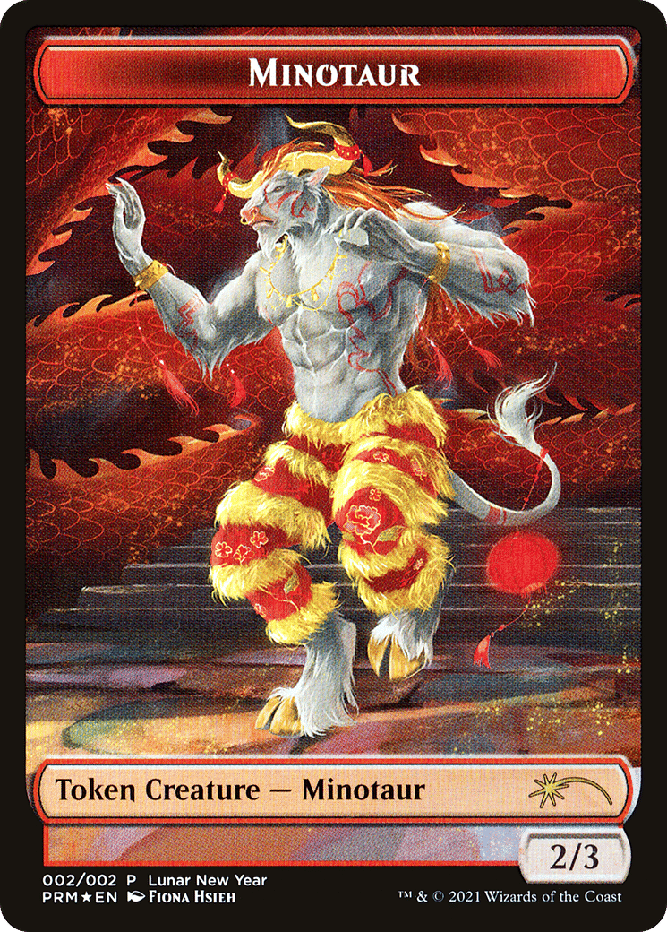 Minotaur — Year of the Ox 2021 — Magic: The Gathering
