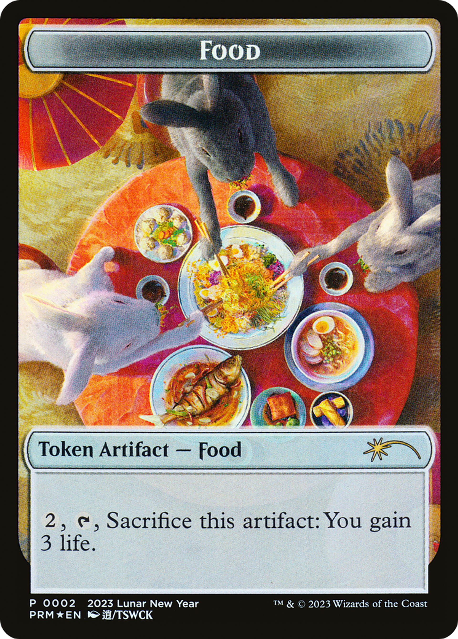 Food — Year of the Rabbit 2023 — Magic: The Gathering