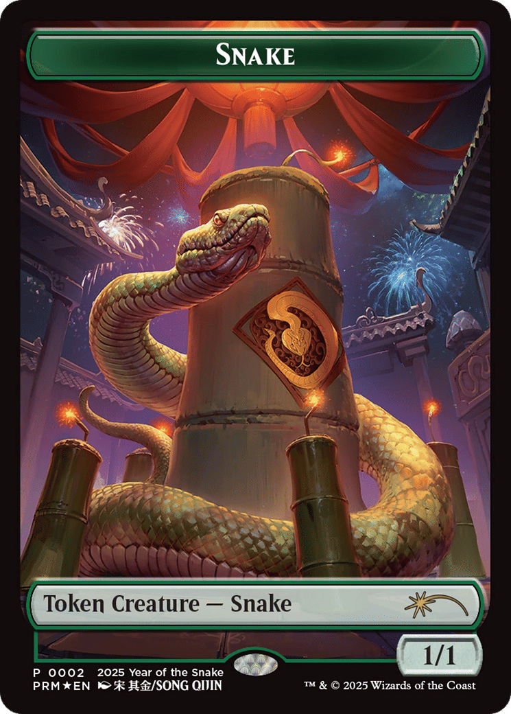 Snake — Year of the Snake 2025 — Magic: The Gathering