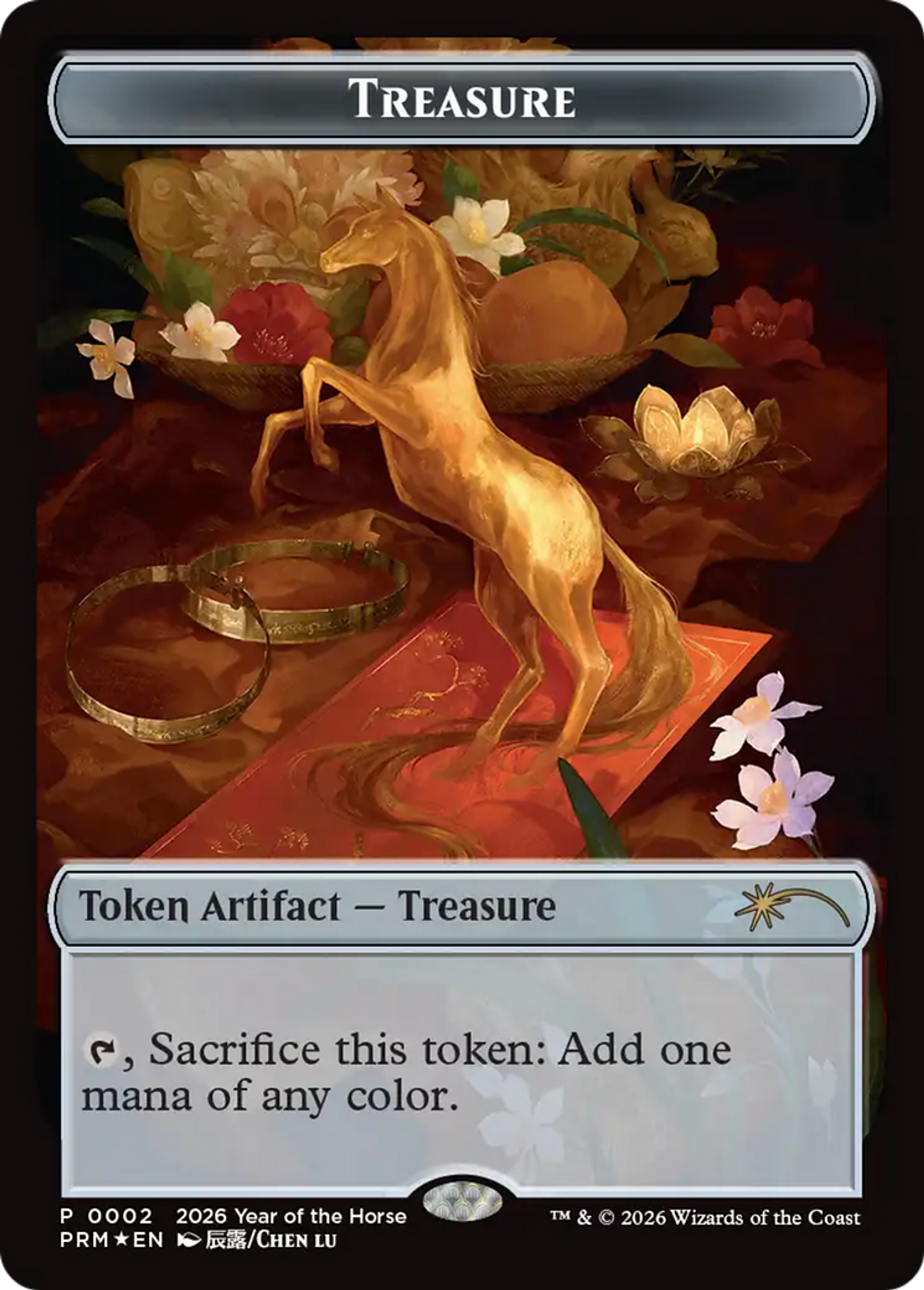 Treasure — Year of the Horse 2026 — Magic: The Gathering