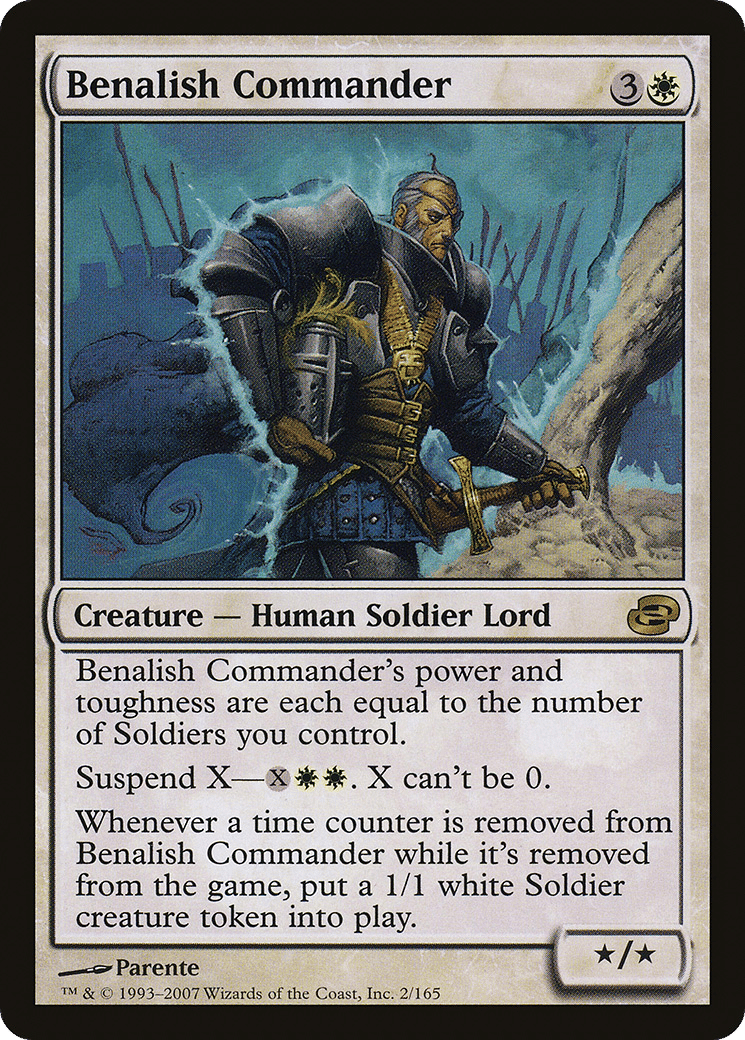 Benalish Commander — Planar Chaos — Magic: The Gathering
