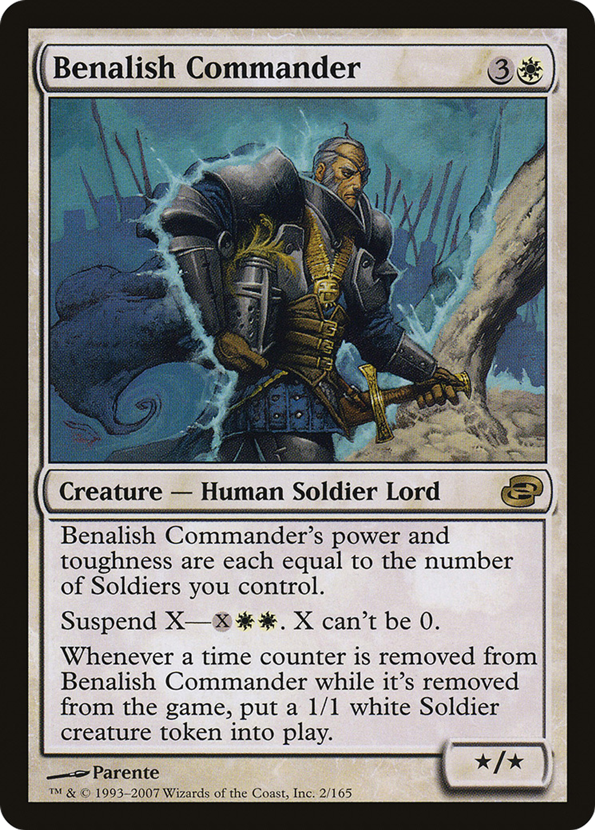 Benalish Commander — Planar Chaos — Magic: The Gathering