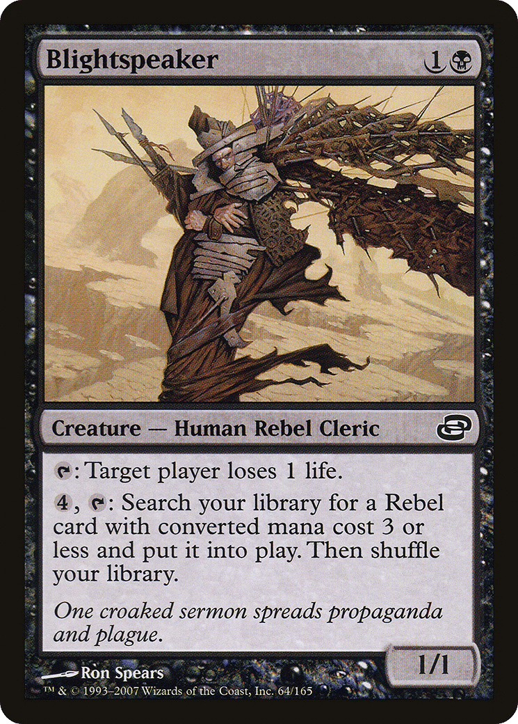 Blightspeaker — Planar Chaos — Magic: The Gathering
