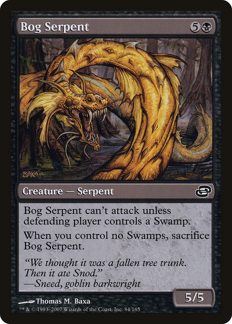 Bog Serpent — Planar Chaos — Magic: The Gathering
