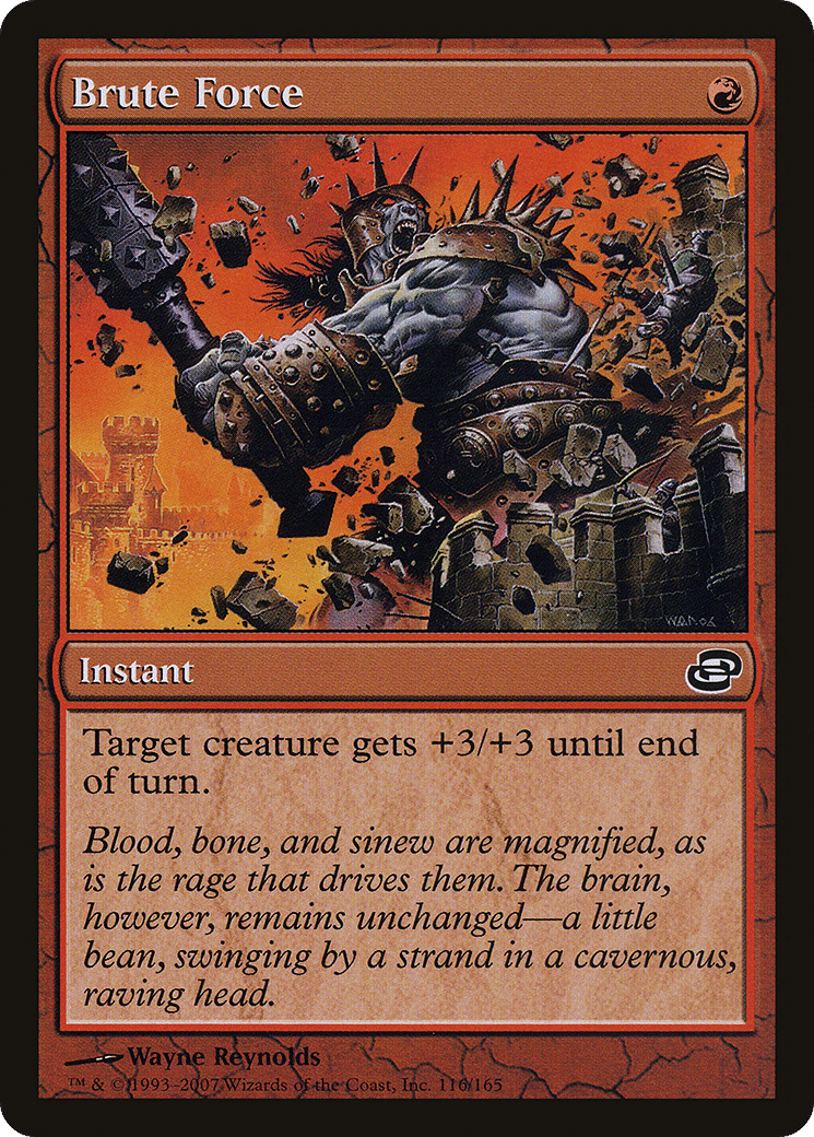 Brute Force — Planar Chaos — Magic: The Gathering