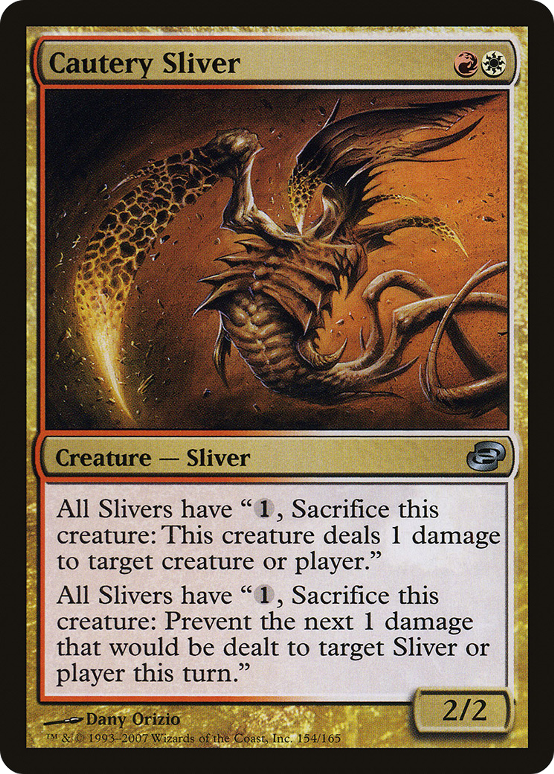 Cautery Sliver — Planar Chaos — Magic: The Gathering